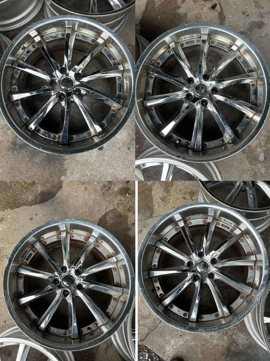 Weds Kranze Vishunu 19 inch 9+25 10+25 5x114.3