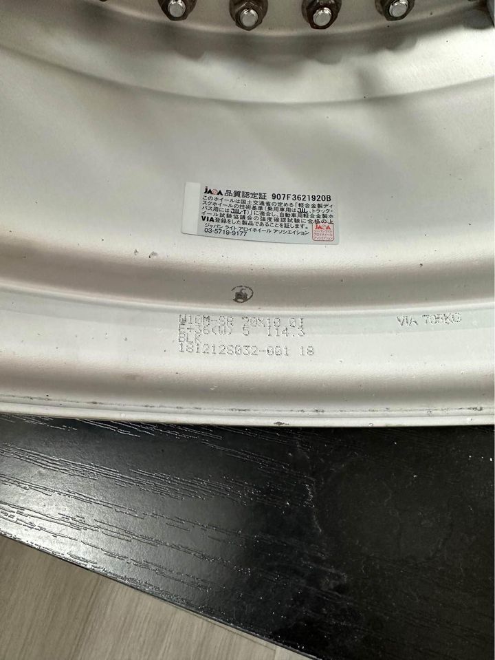 Work W10M 20 inch 9+36 10+36 5x114.3