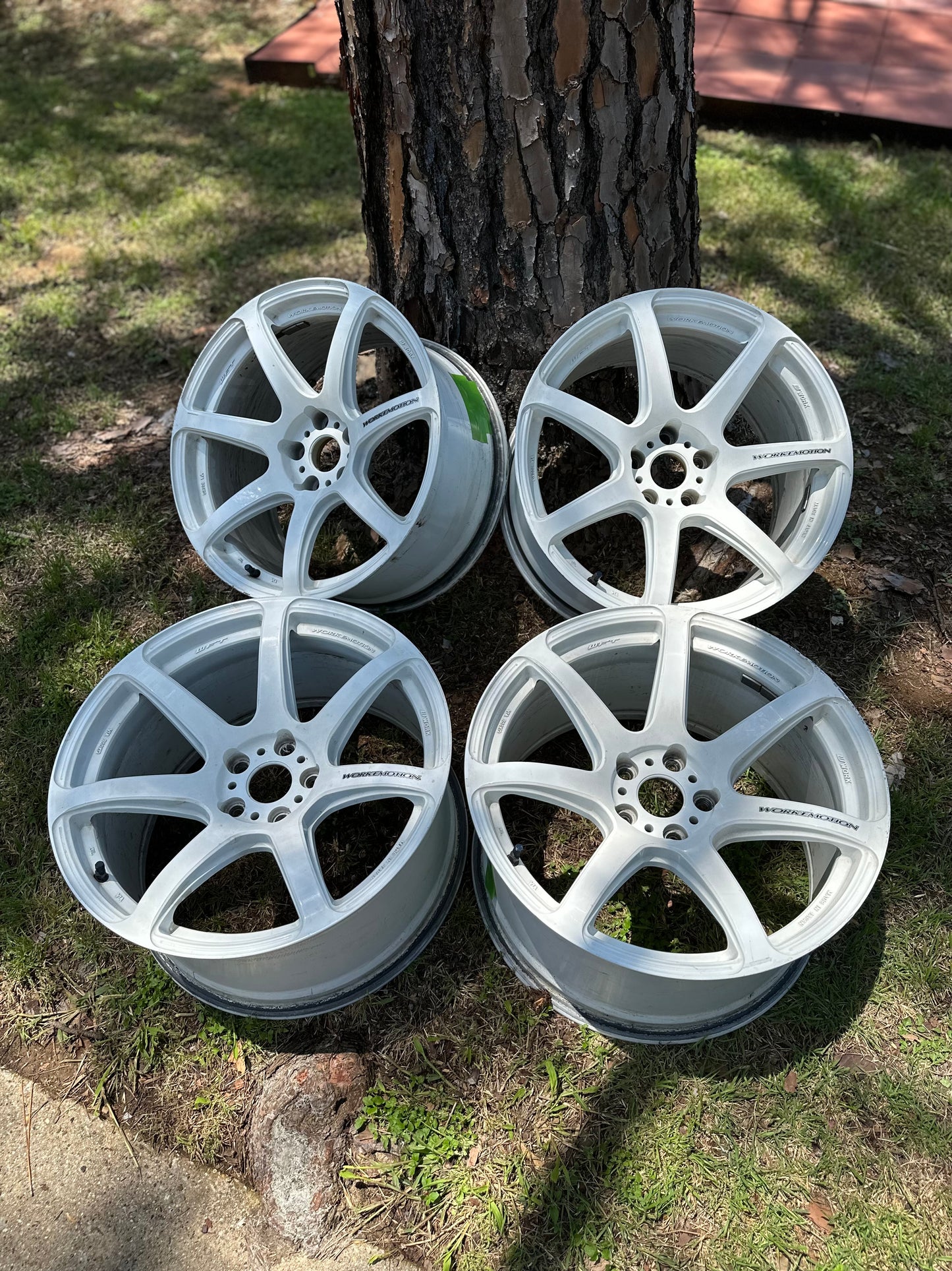 Work T7r 19 inch 9.5+12 10.5+32 5x114.3