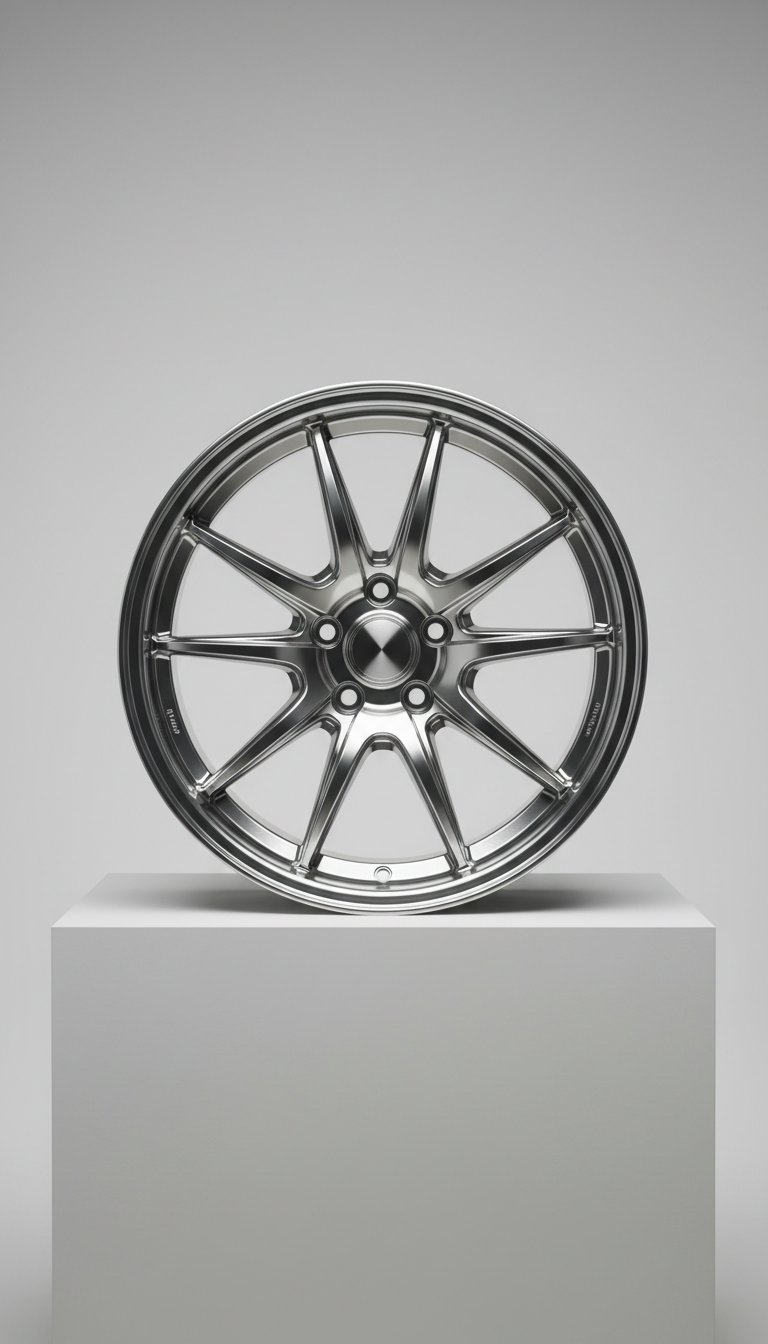 Polished Forged Aluminum Wheel
