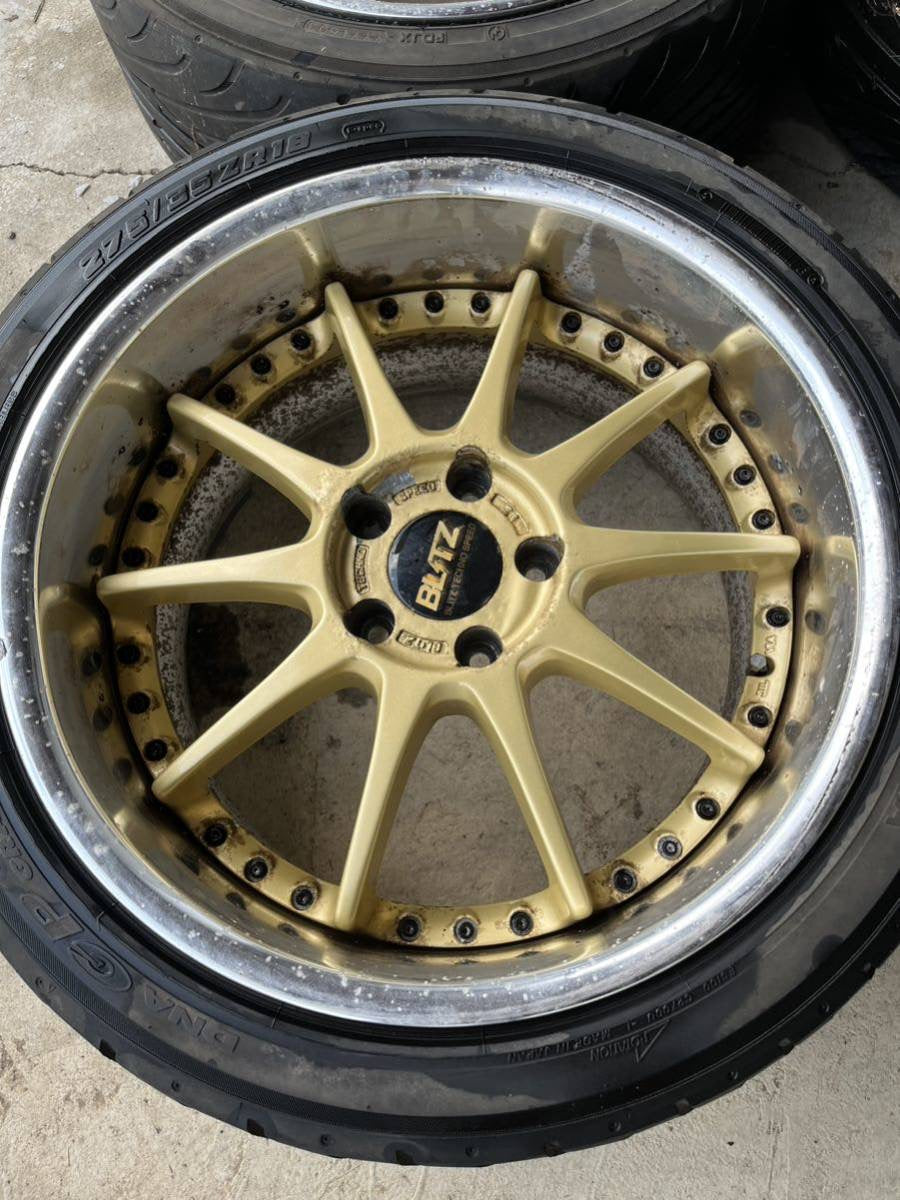 Blitz Technospeed Z1 18 inch 9+41 10+45 5x114.3