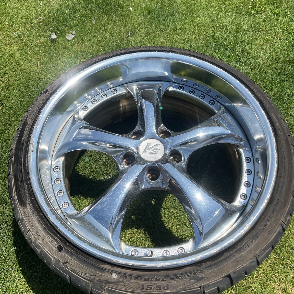 Work VS-KF 19 inch 8.5+39 9.5+39 5x114.3