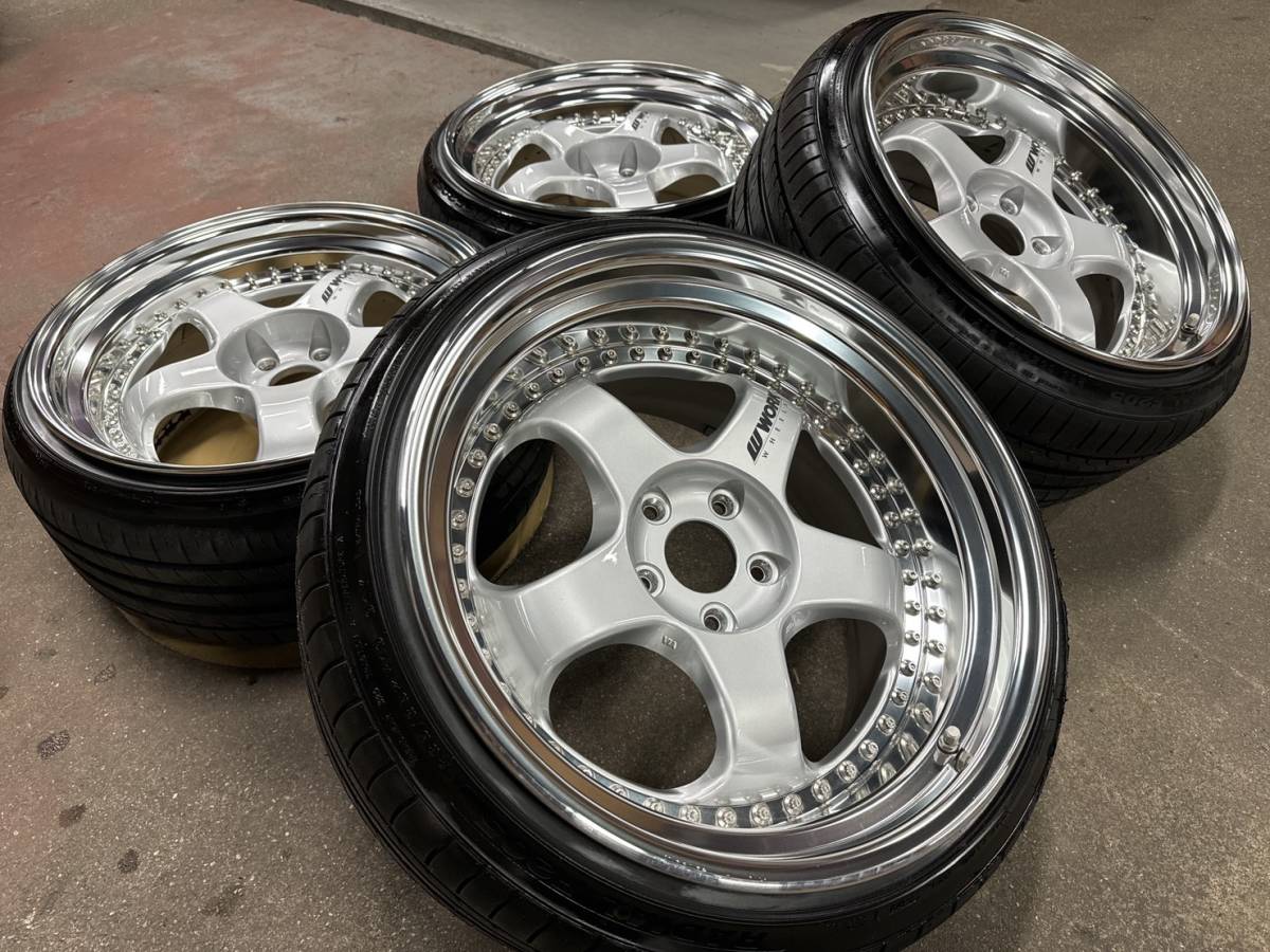 Work Meister s1 3p 19 inch 9.5+12 10.5+23 5x114.3