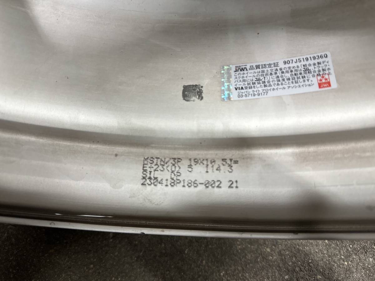 Work Meister s1 3p 19 inch 9.5+12 10.5+23 5x114.3