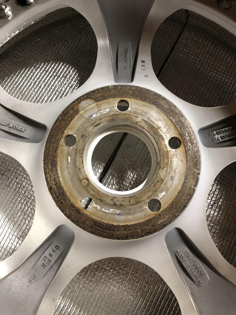 Work Meister s1 3p 19 inch 9.5+36 5x114.3