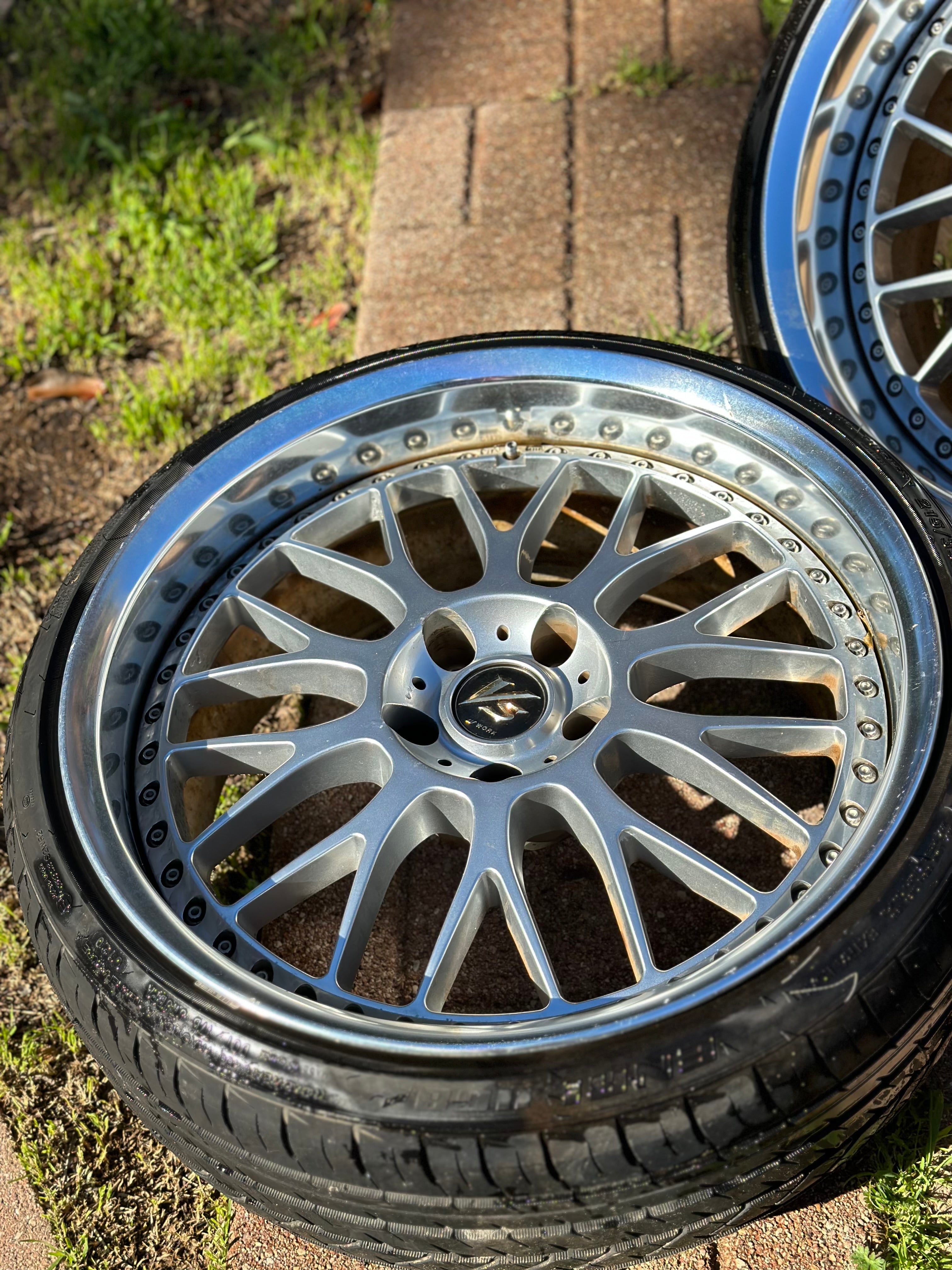 Work VS-XX 19 inch 9+9 10+23 5x114.3