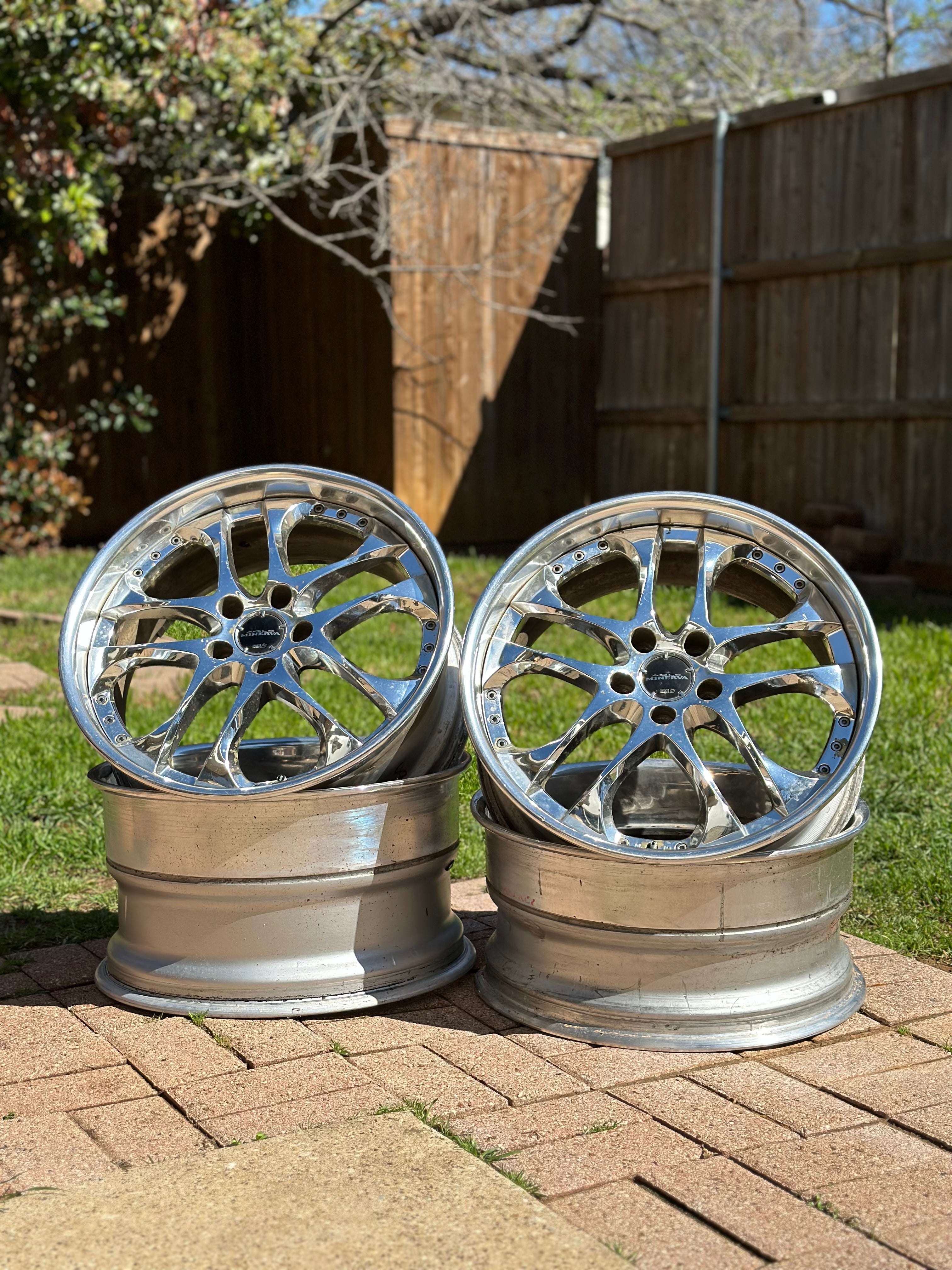 SSR Minerva 19 inch 8+37 5x114.3 Pair – Nobu Market