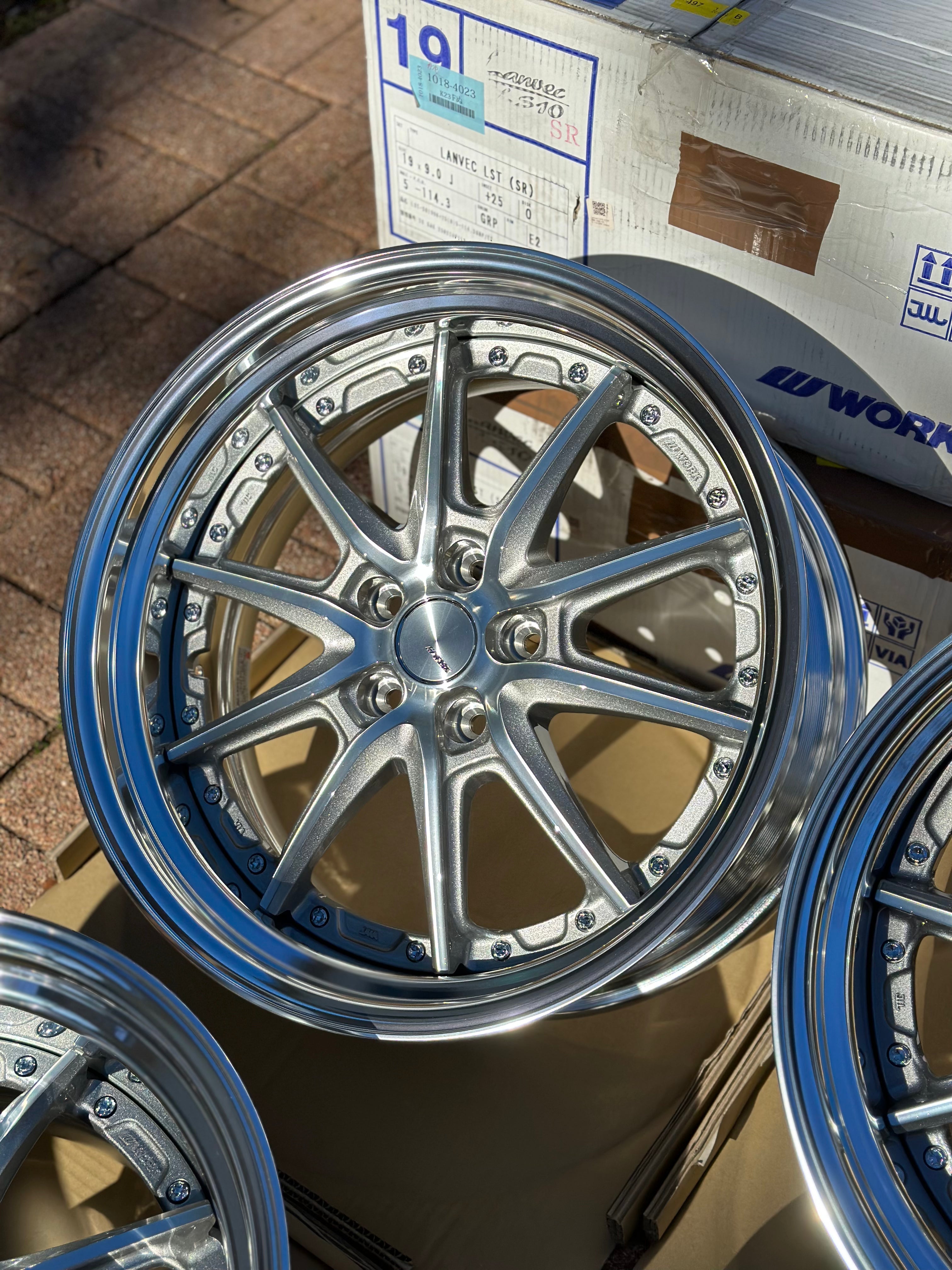 Work LS10 19 inch 9+25 10+25 5x114.3