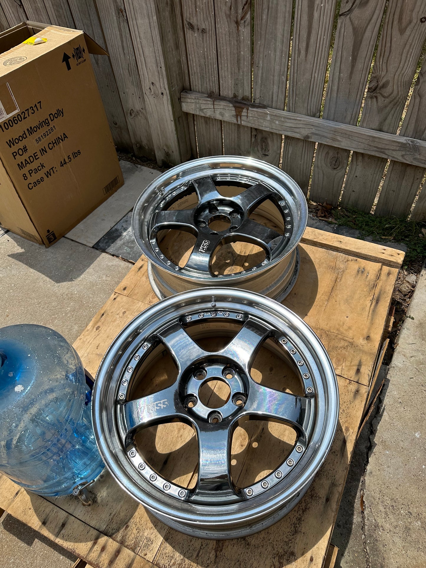 SSR SP1 19 inch 8+37 5x114.3 Pair