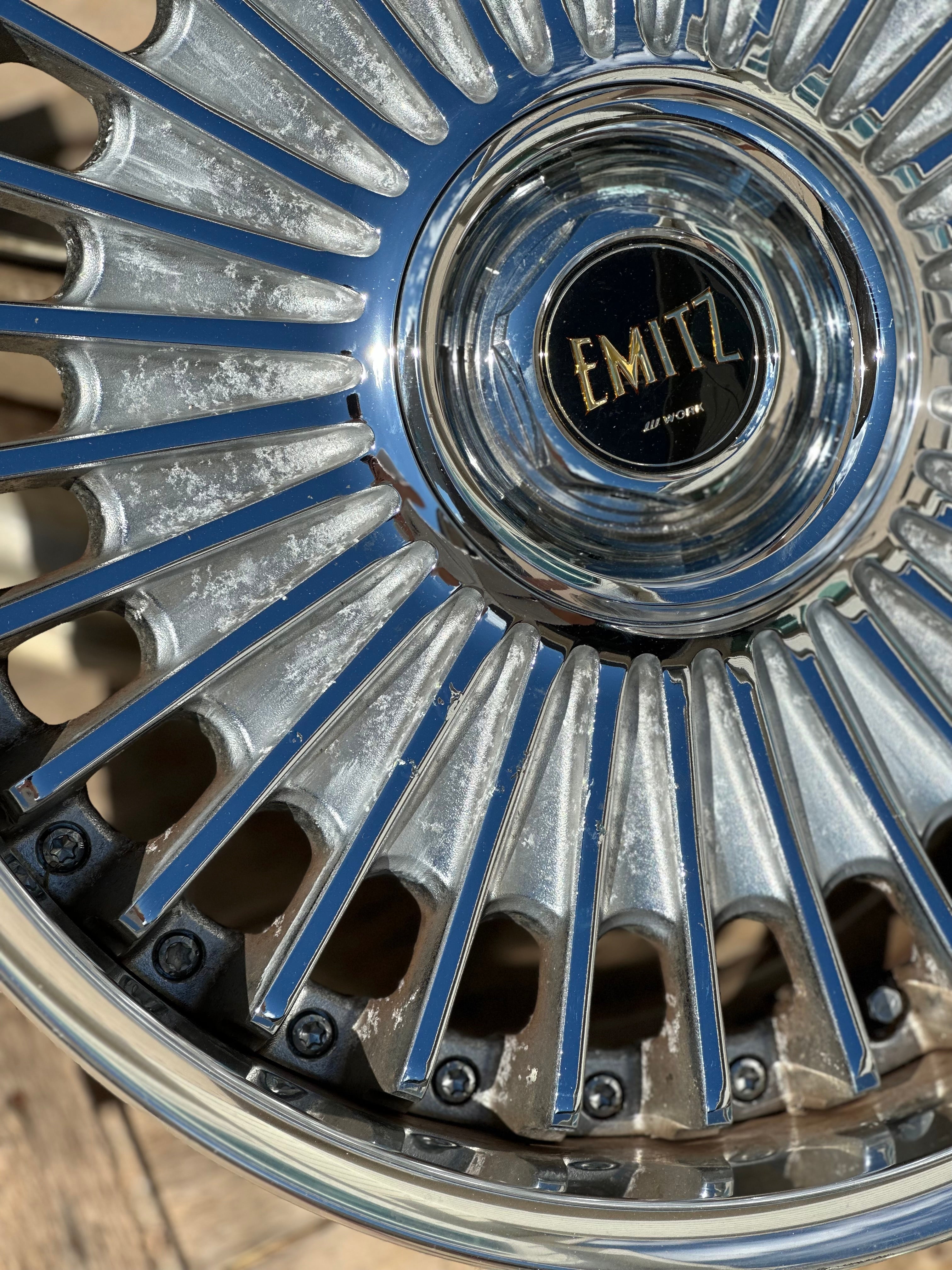 Work Emitz V2 19 inch 9.5+25 10.5+28 5x114.3