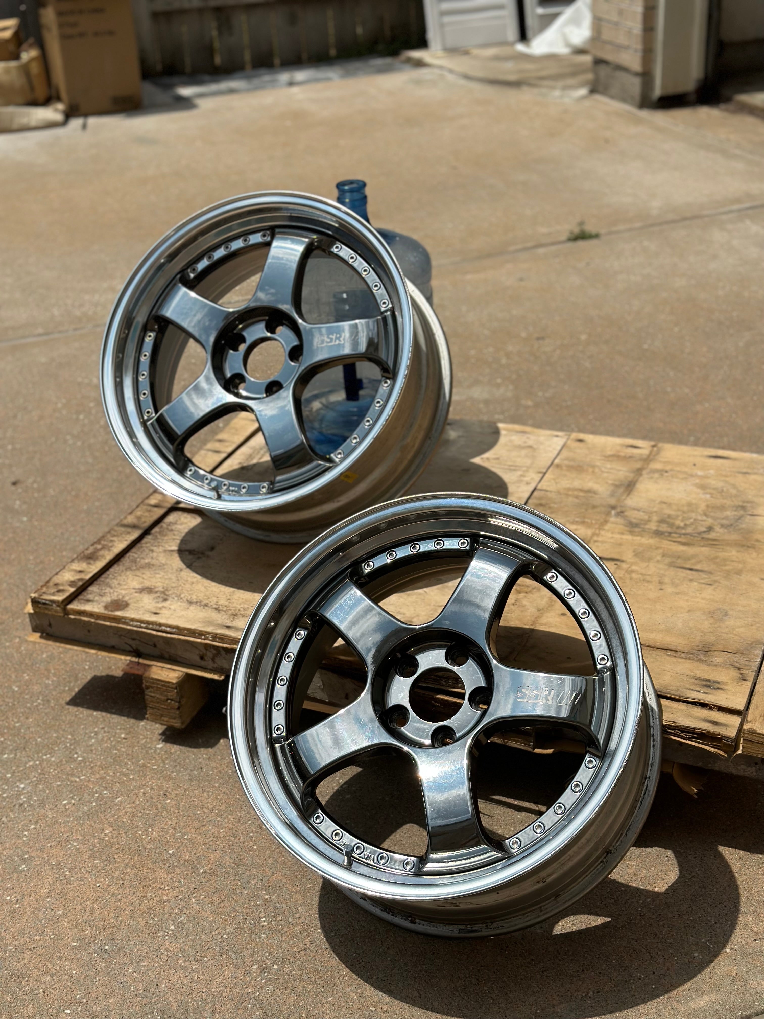 SSR SP1 18 inch 8+37 5x114.3 Pair