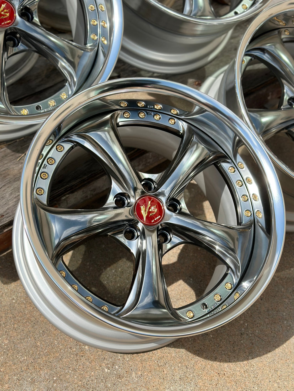 Work VS-KF# 18 inch 9.5+9 10+21 5x114.3