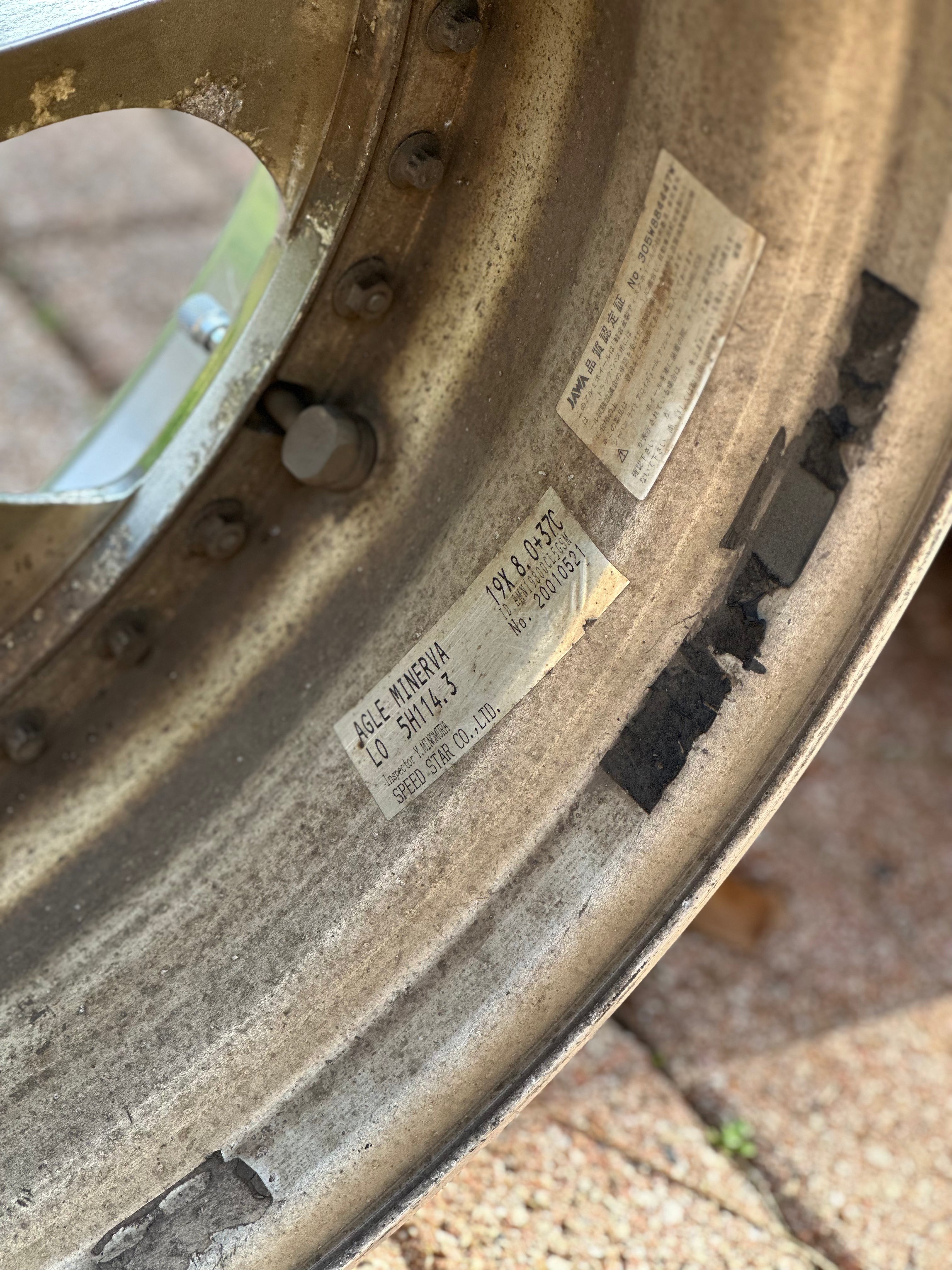 SSR MINERVA 19 inch 8+37 8+41 5x114.3