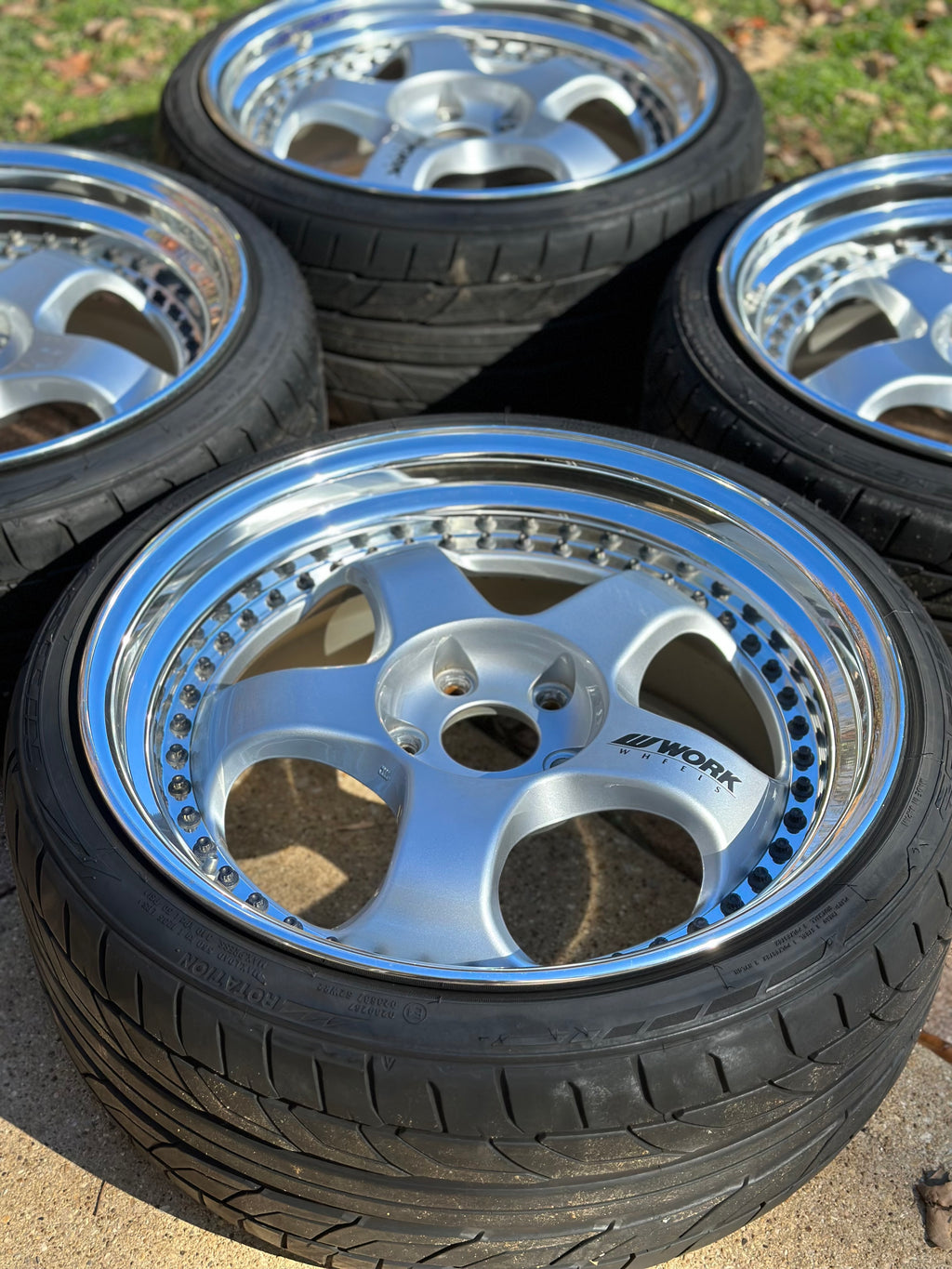Work Meister s1 3p 19 inch 9+35 9.5+36 5x114.3