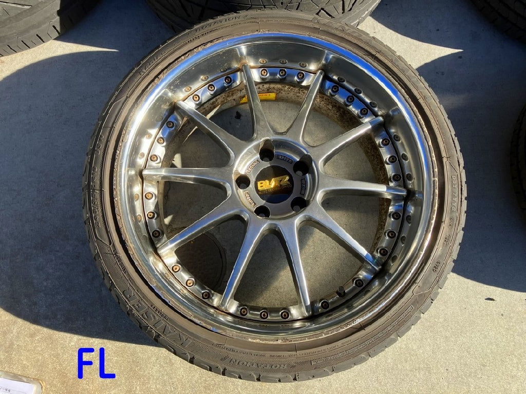 Blitz Technospeed Z1 19 inch 9.5+22 10.5+29 5x114.3