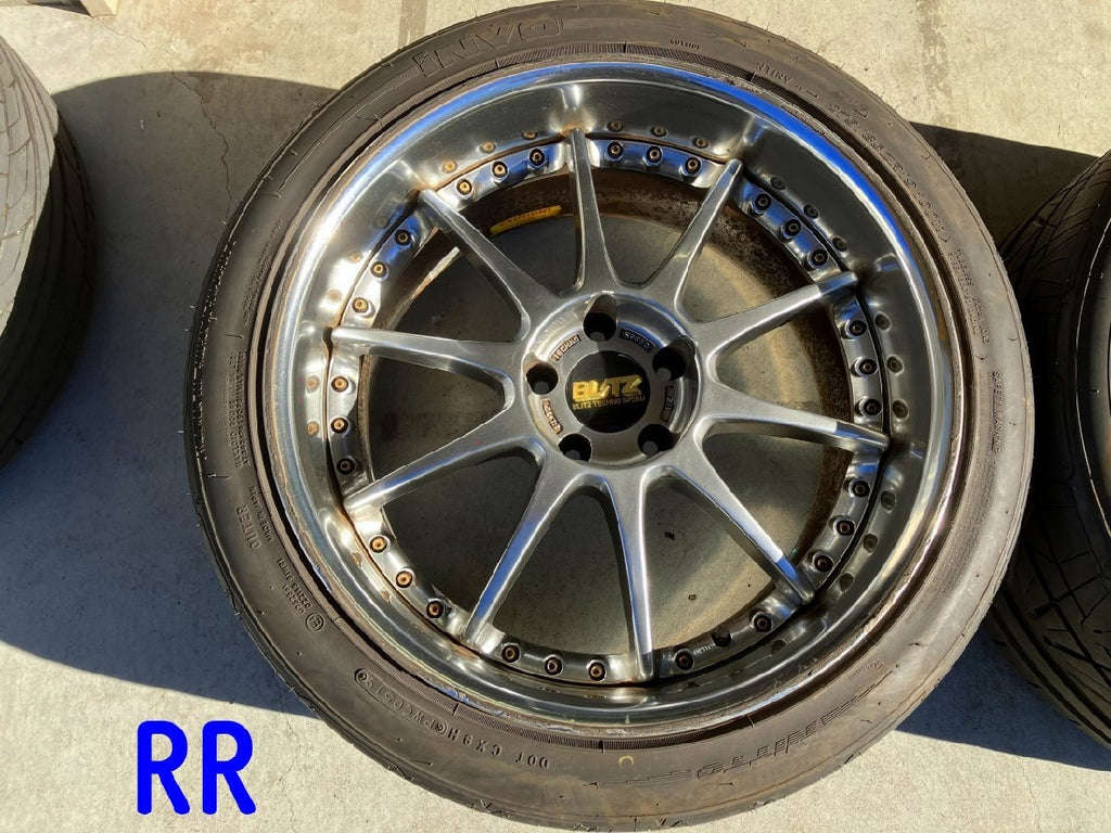 Blitz Technospeed Z1 19 inch 9.5+22 10.5+29 5x114.3