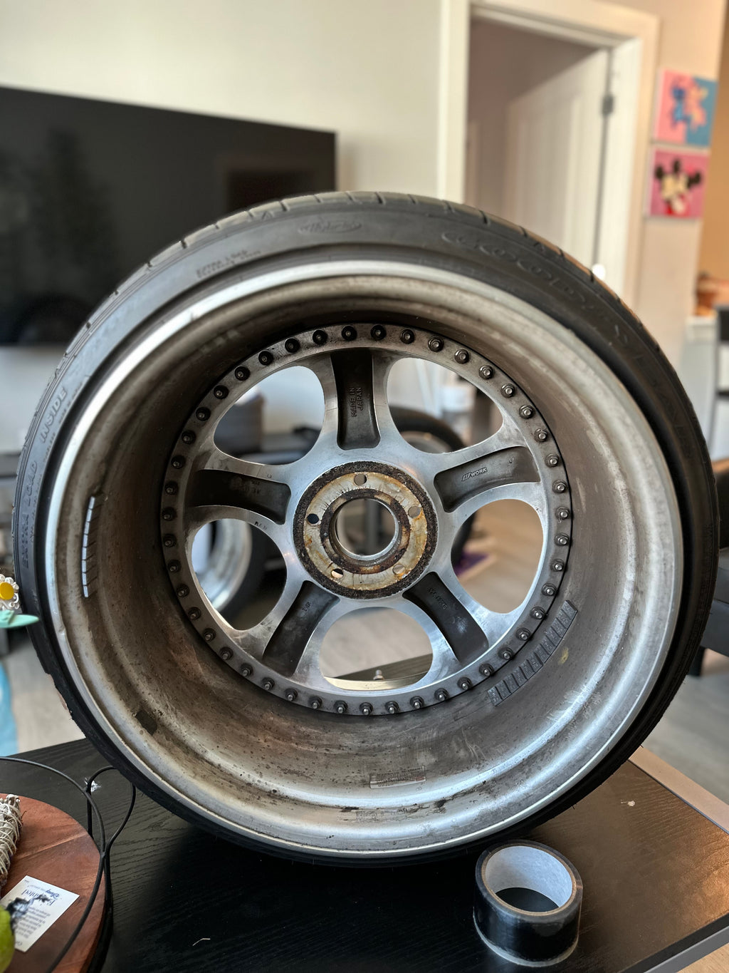 Work Meister s1 3p 19 inch 9.5+19 10.5+16 5x114.3 BBK compatible