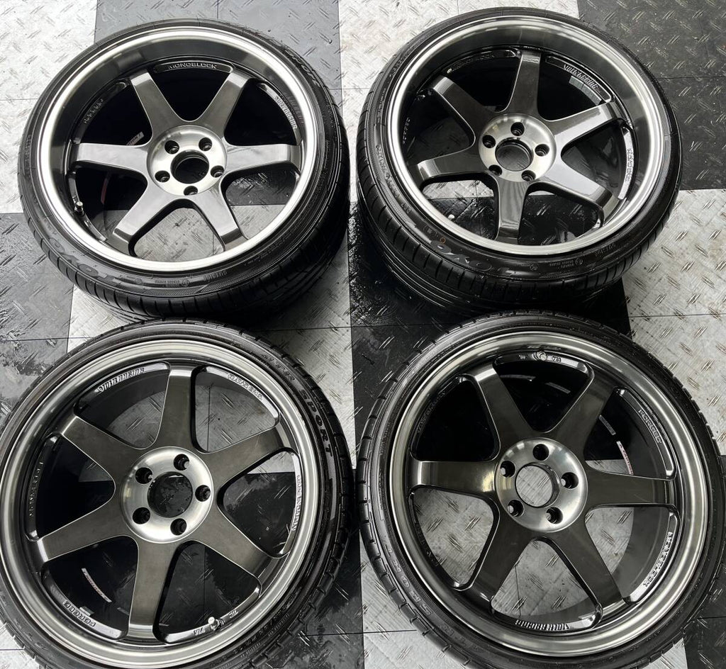 Rays Te37 SL 19 inch 9.5+22 10.5+22 5x114.3