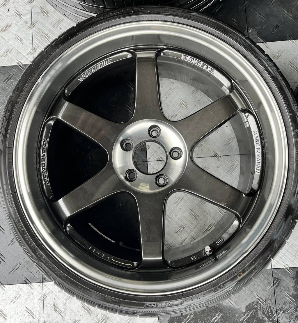 Rays Te37 SL 19 inch 9.5+22 10.5+22 5x114.3
