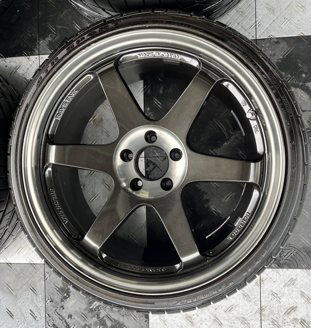 Rays Te37 SL 19 inch 9.5+22 10.5+22 5x114.3