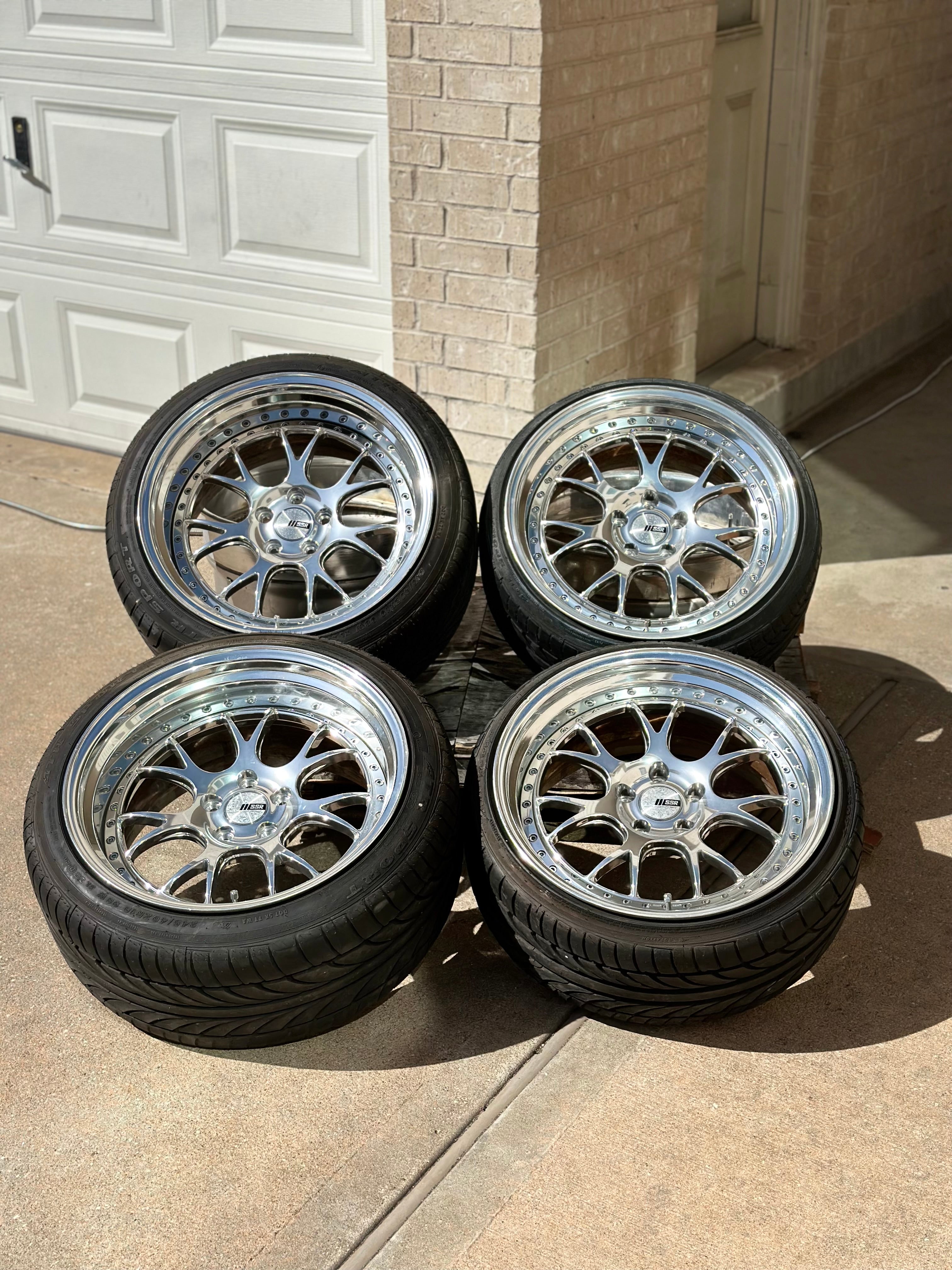 SSR MS3 19 inch 9.5+10 10.5+18 5x114.3