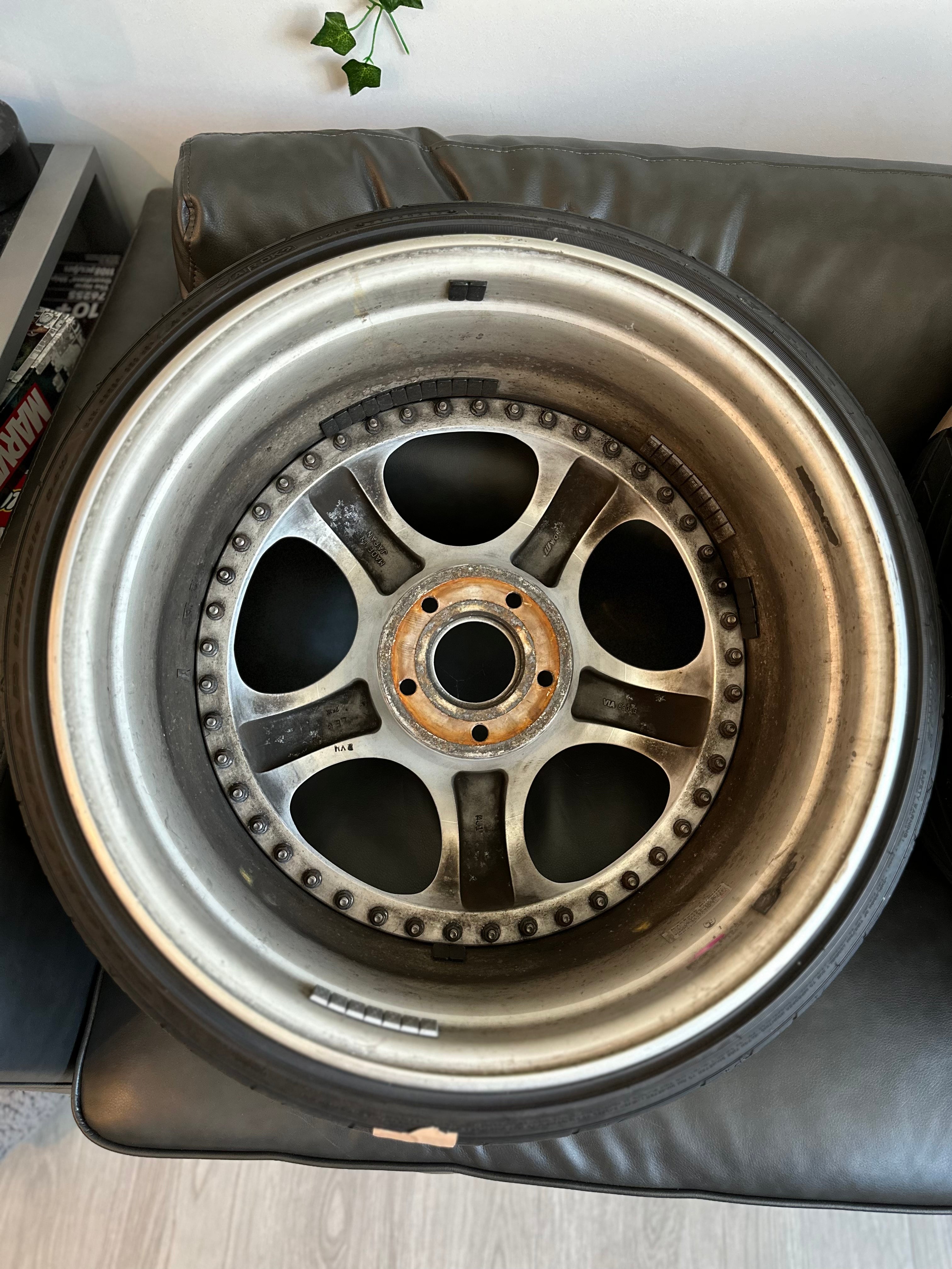 Work Meister s1 3p 19 inch 9.5+19 10.5+16 5x114.3 BBK compatible