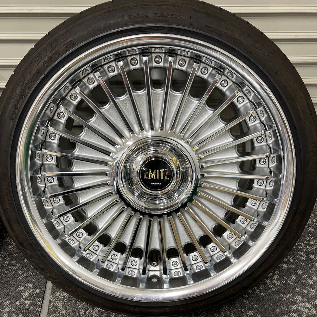 Work Emitz v2 19 inch 9+35 10+38 5x114.3