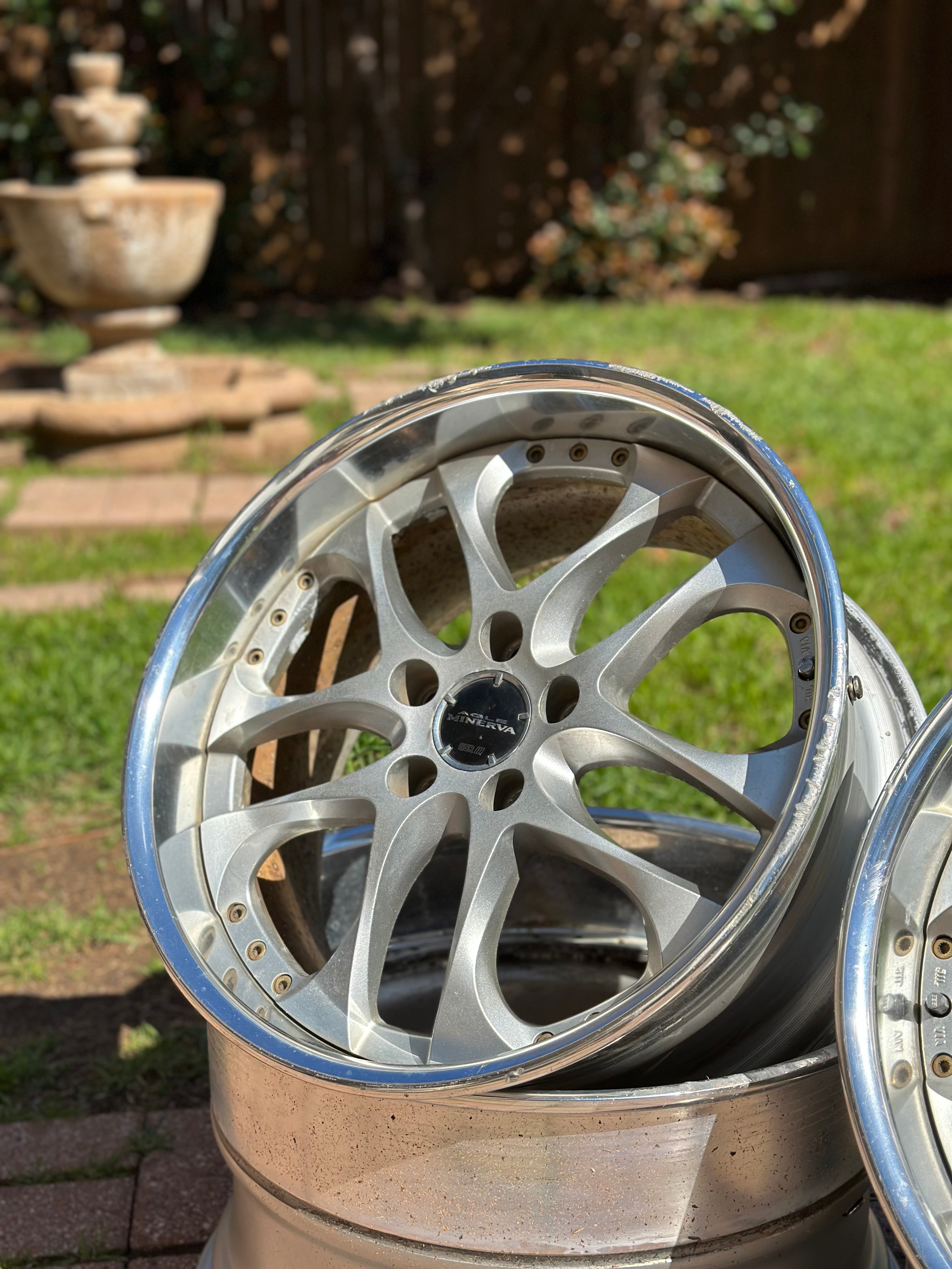 SSR Minerva 18 inch 9+37 5x114.3 Pair