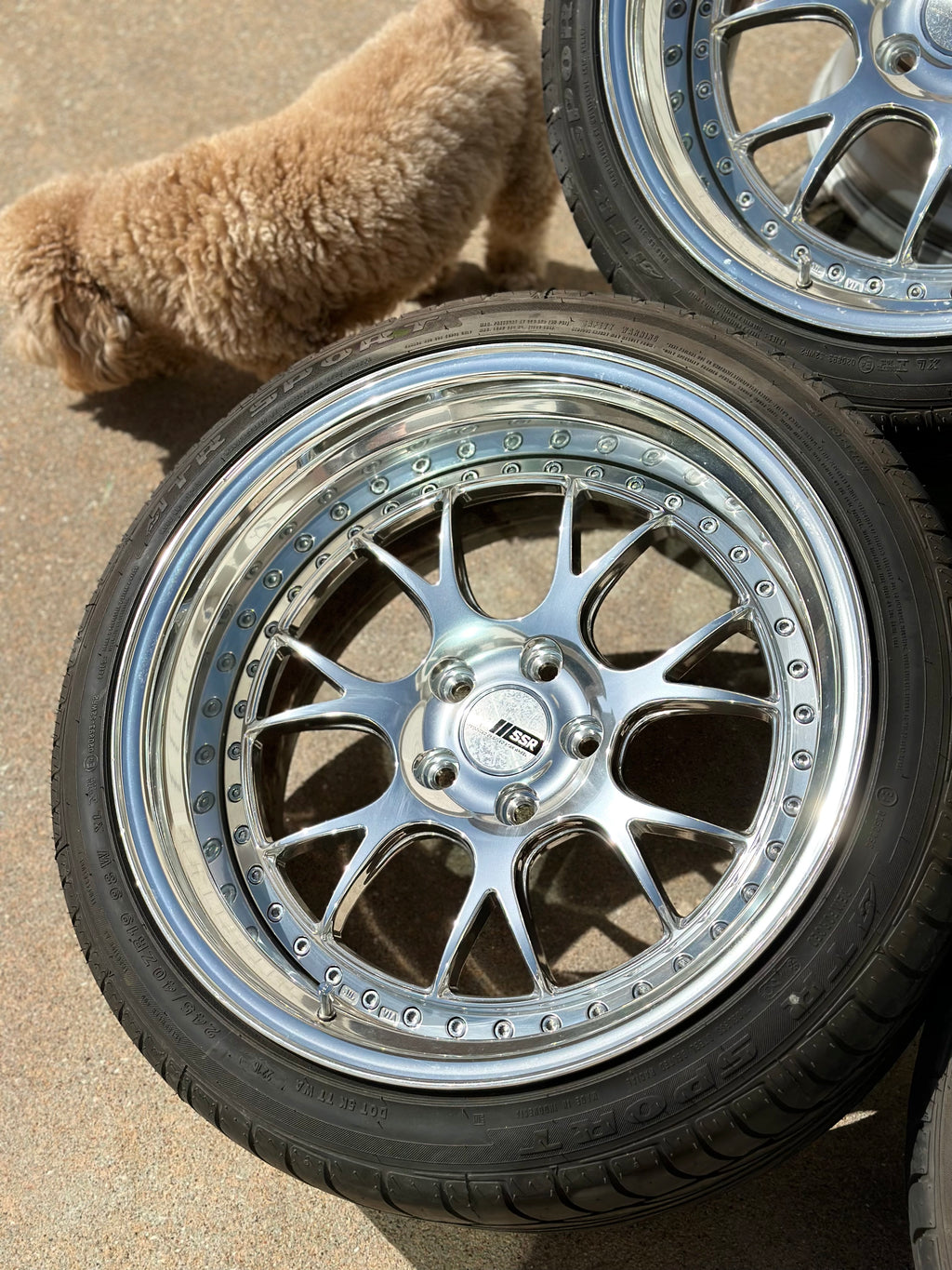 SSR MS3 19 inch 9.5+10 10.5+18 5x114.3