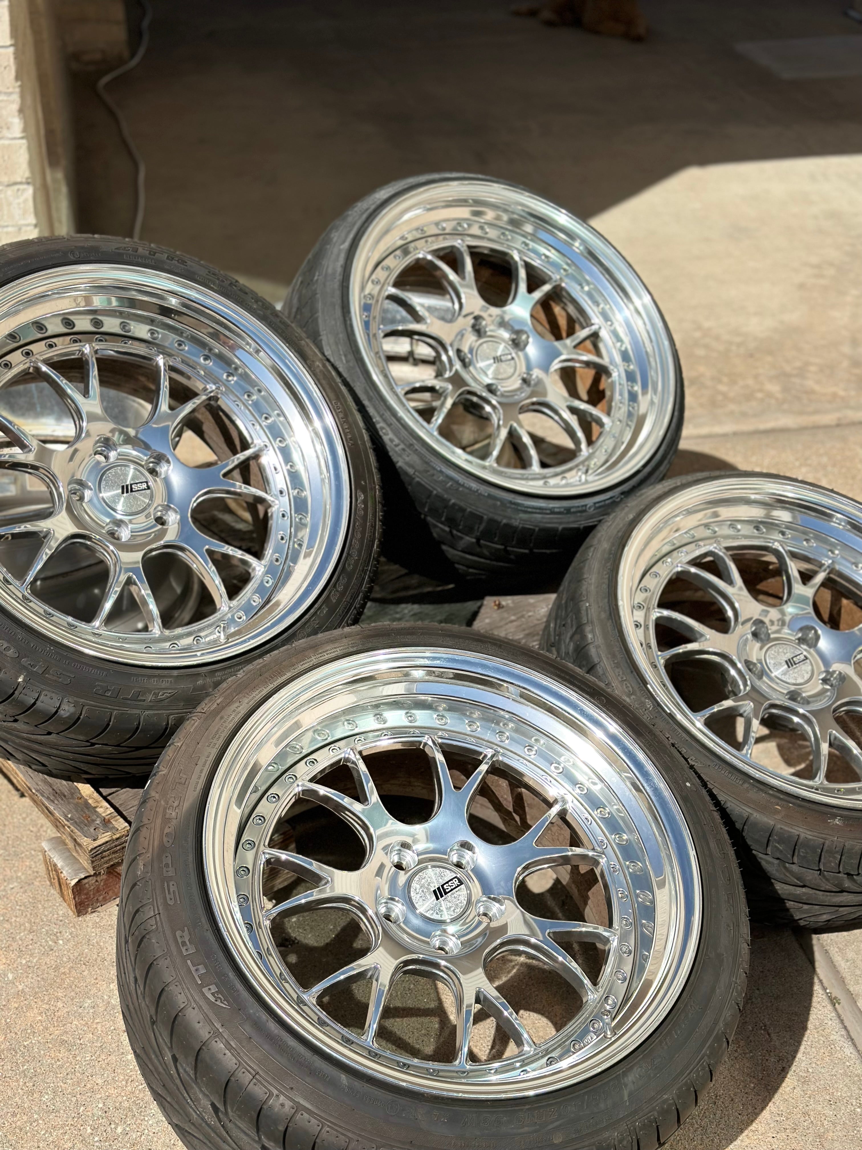 SSR MS3 19 inch 9.5+10 10.5+18 5x114.3