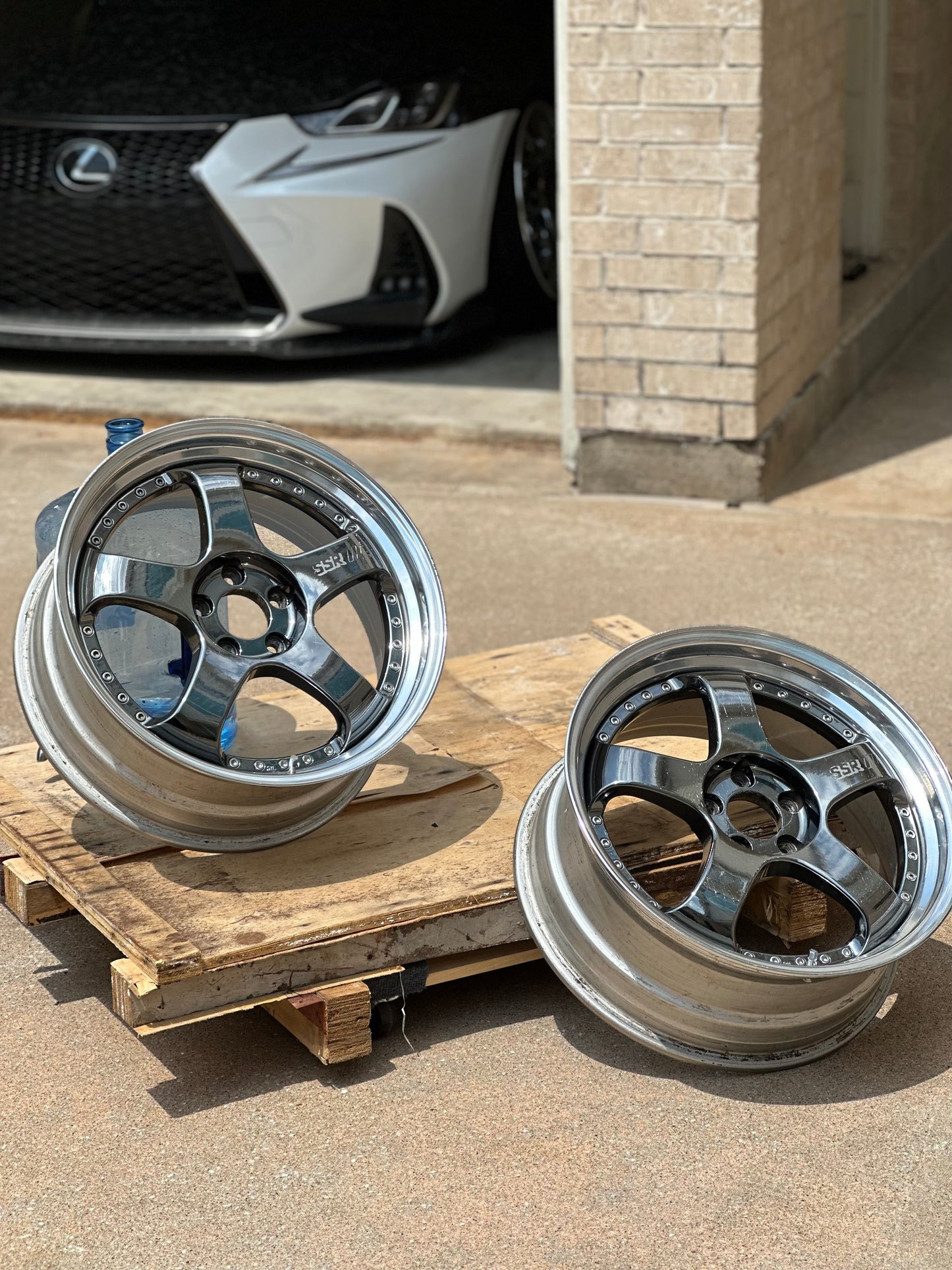 SSR SP1 19 inch 8+37 5x114.3 Pair