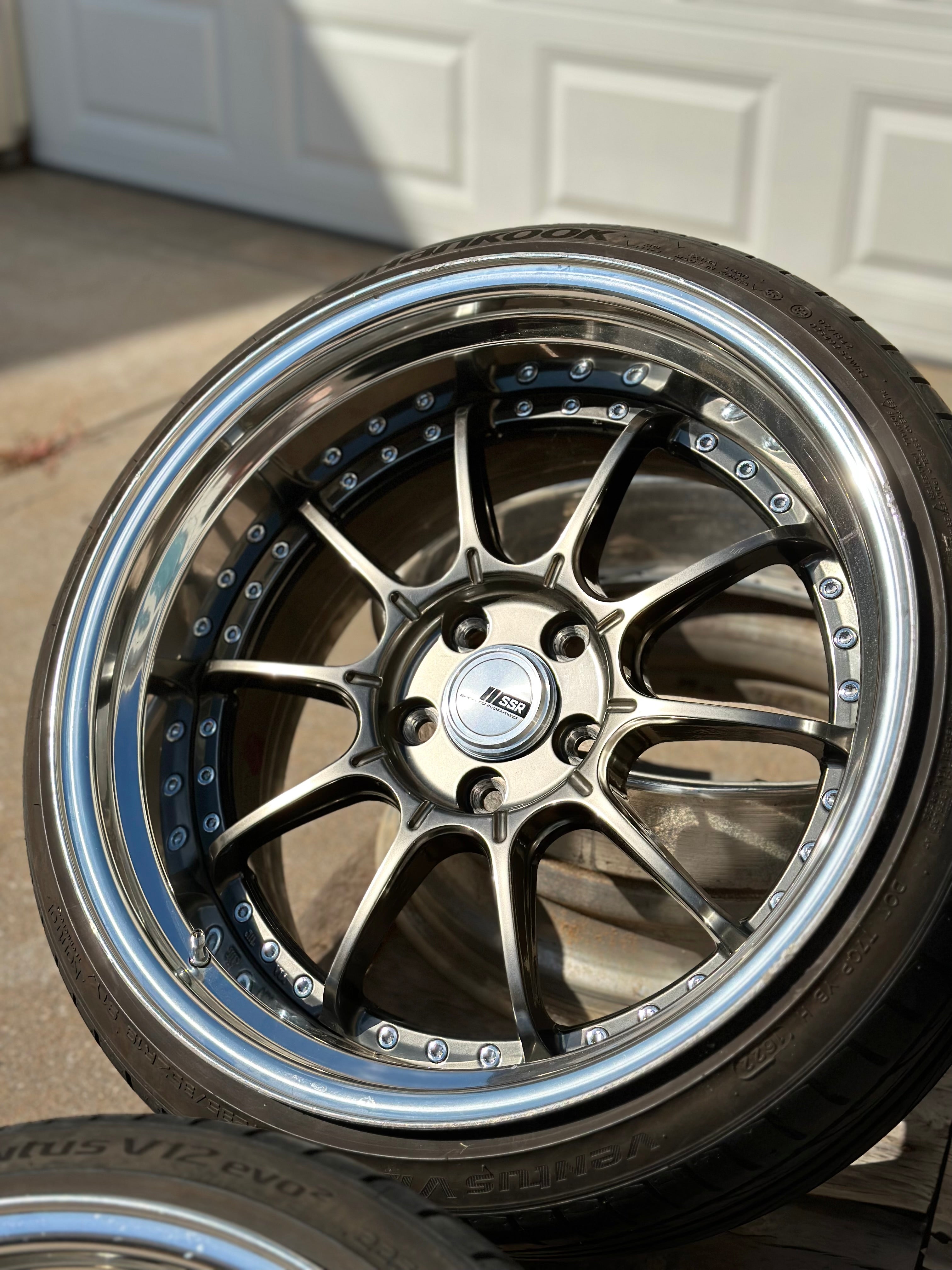 SSR SP5 19 inch 9.5+30 10.5+30 5x114.3