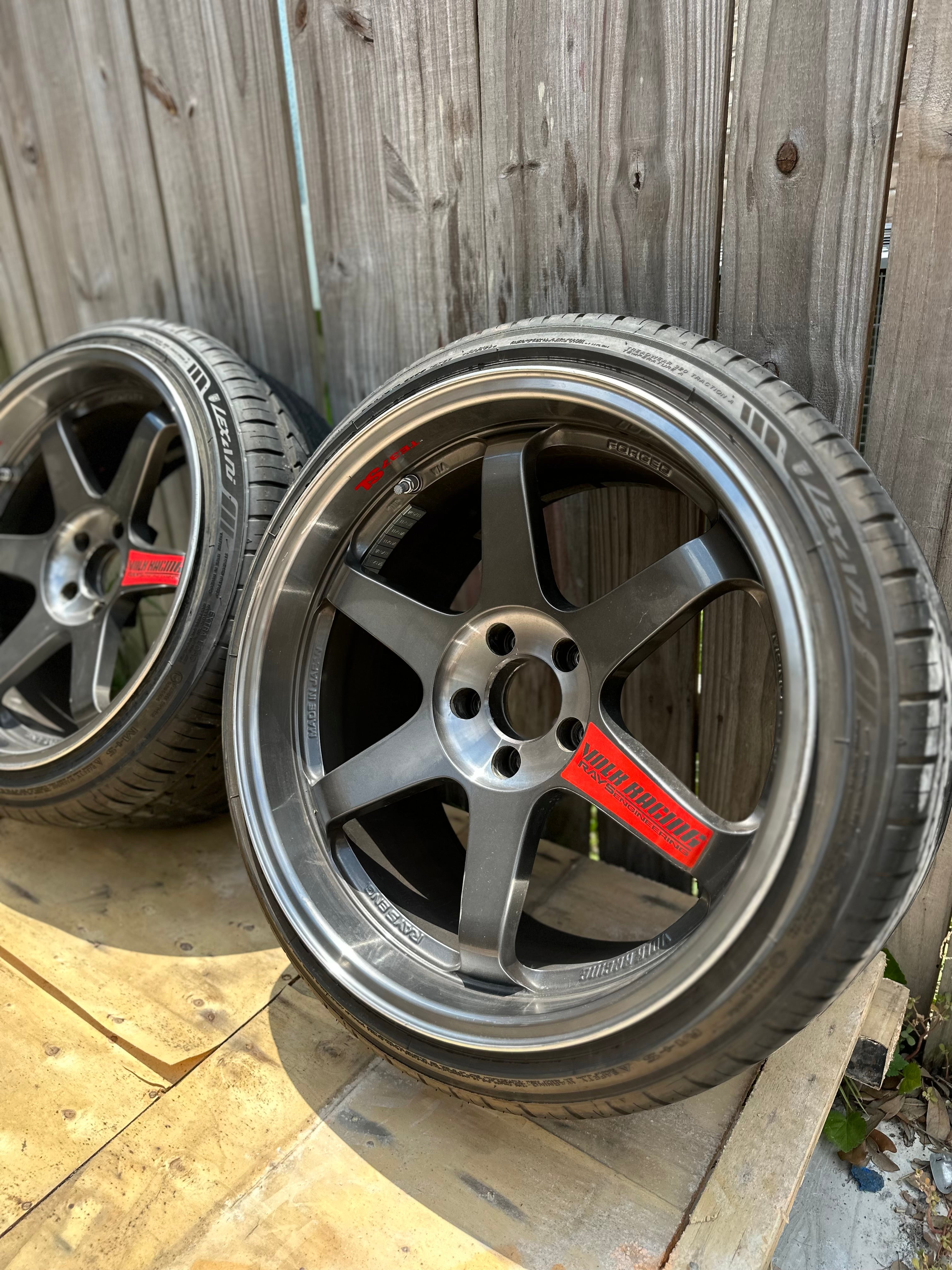 Rays TE37 SL 19 inch 10.5+12 5x114.3 PAIR – Nobu Market