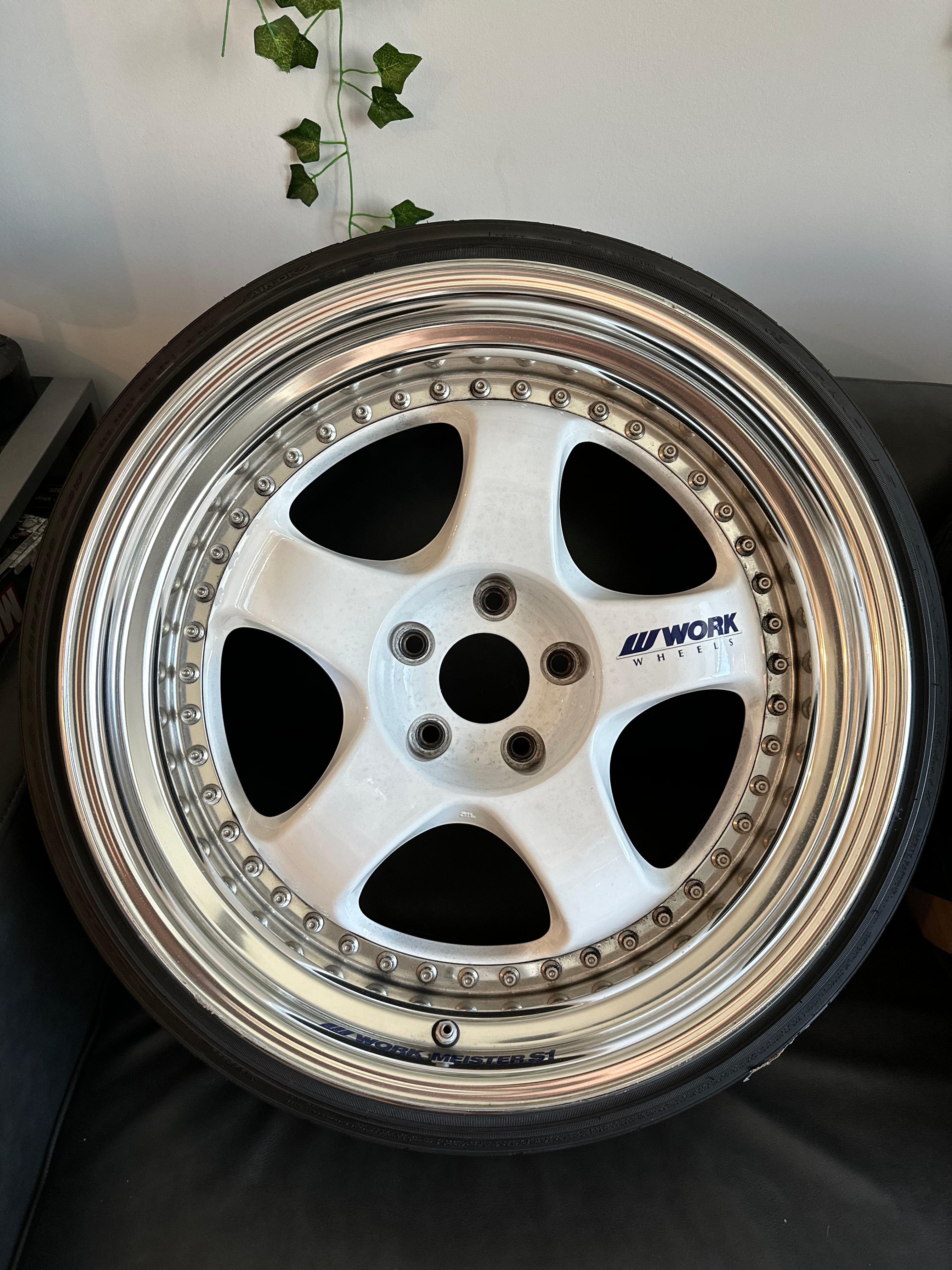 Work Meister s1 3p 19 inch 9.5+19 10.5+16 5x114.3 BBK compatible