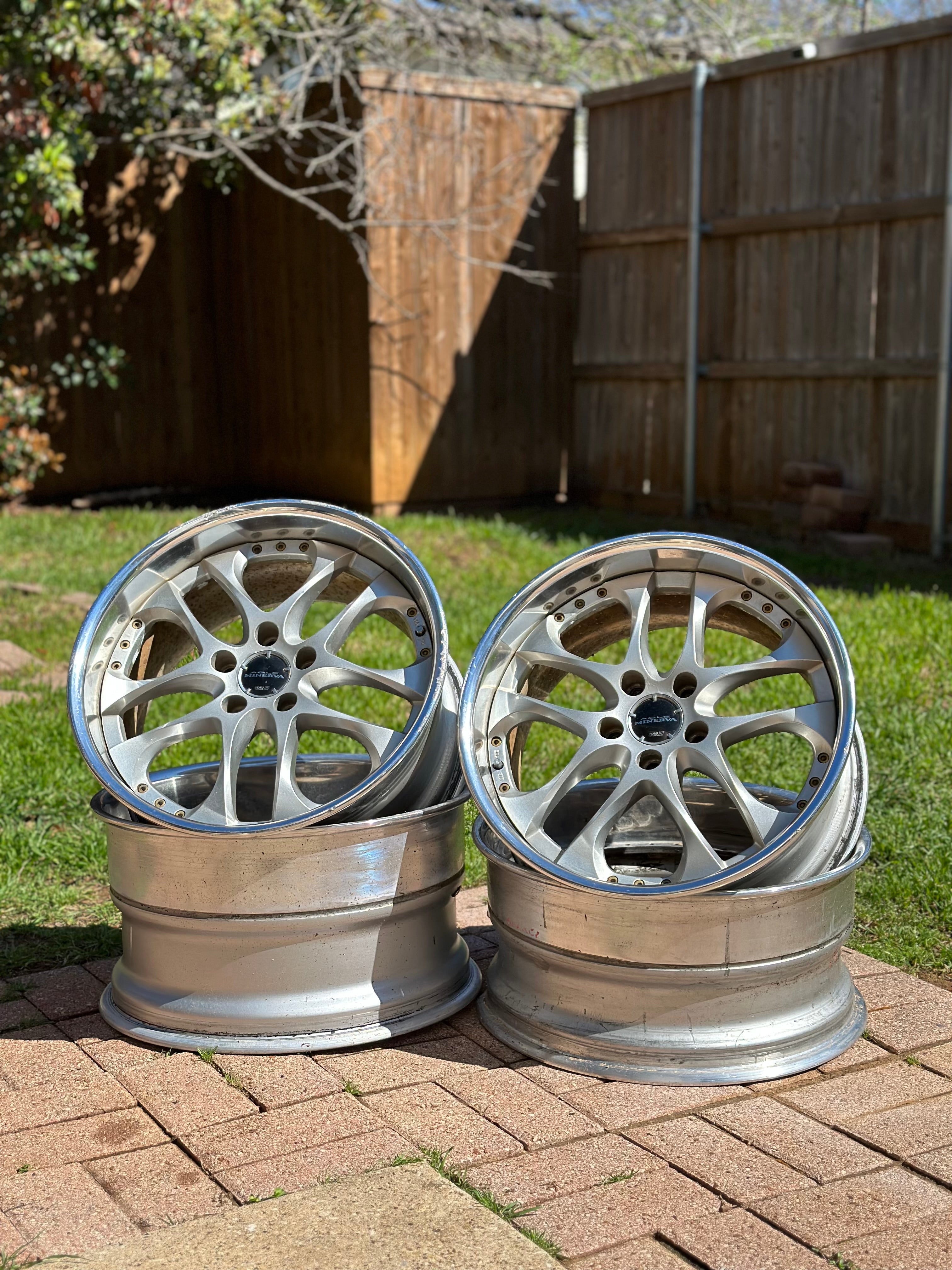 Minerva Rims SSR Minerva 18 inch 9+37 5x114.3 Pair – Nobu Market