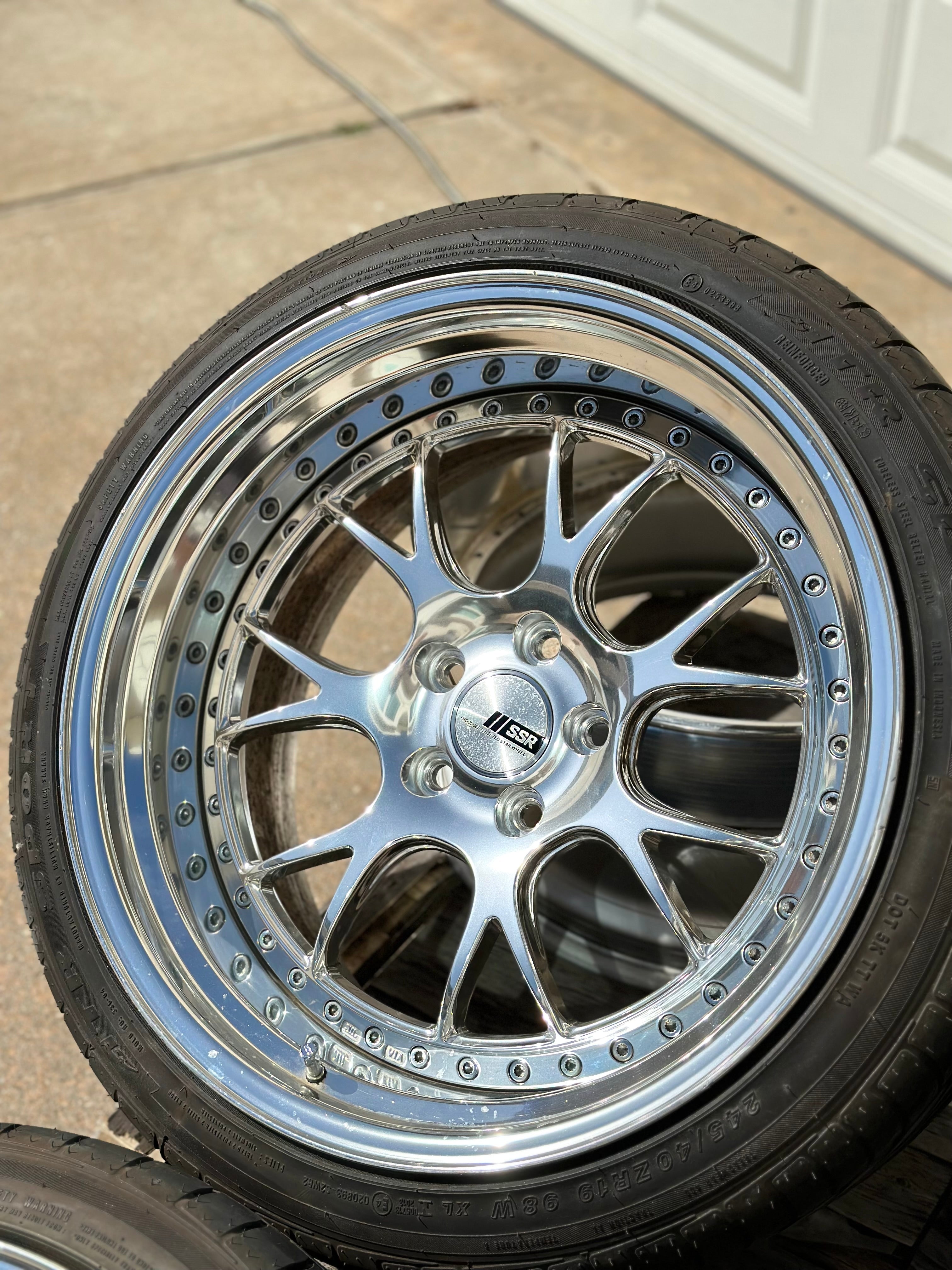 SSR MS3 19 inch 9.5+10 10.5+18 5x114.3