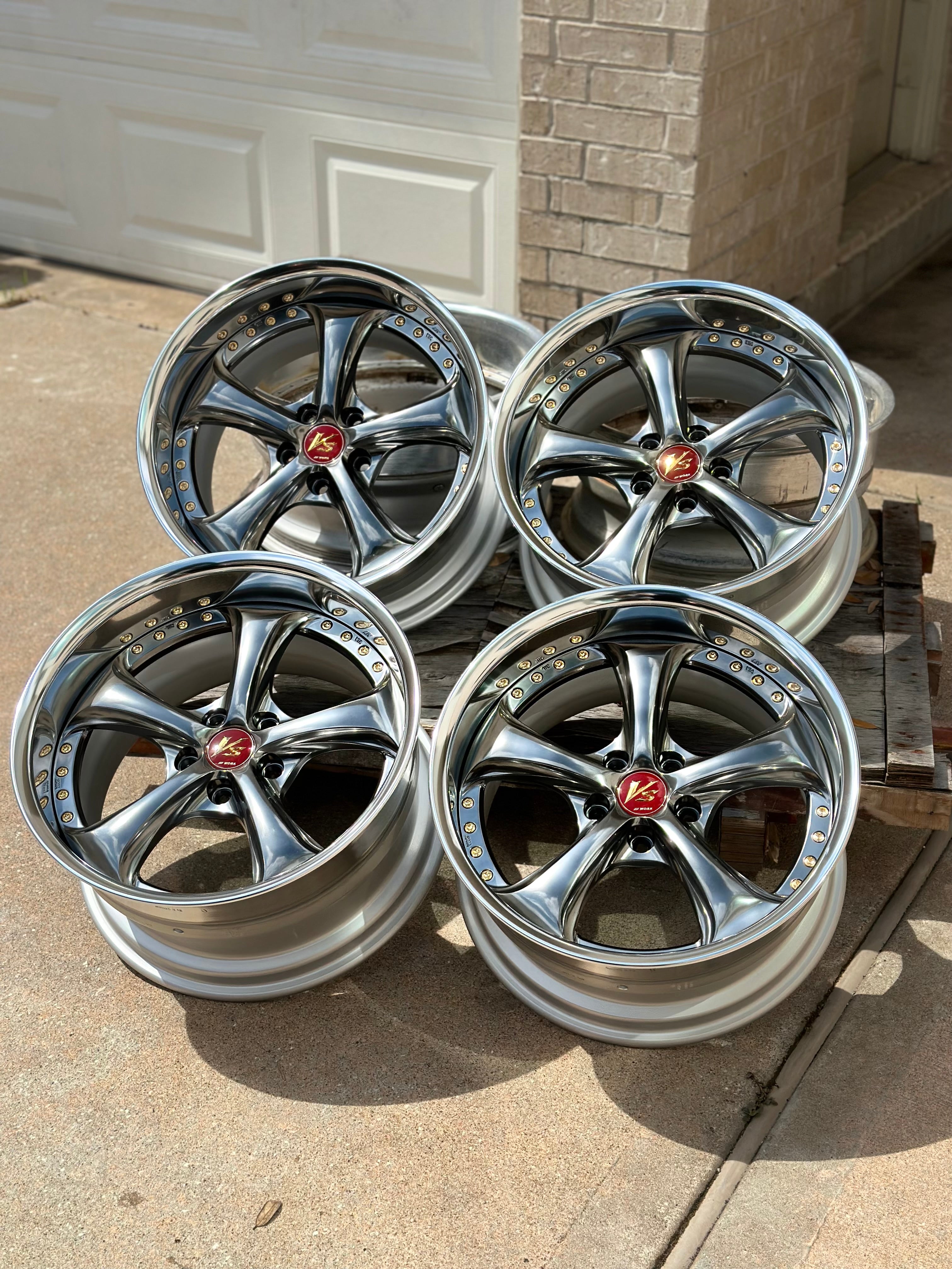Work VS-KF# 18 inch 9.5+9 10+21 5x114.3