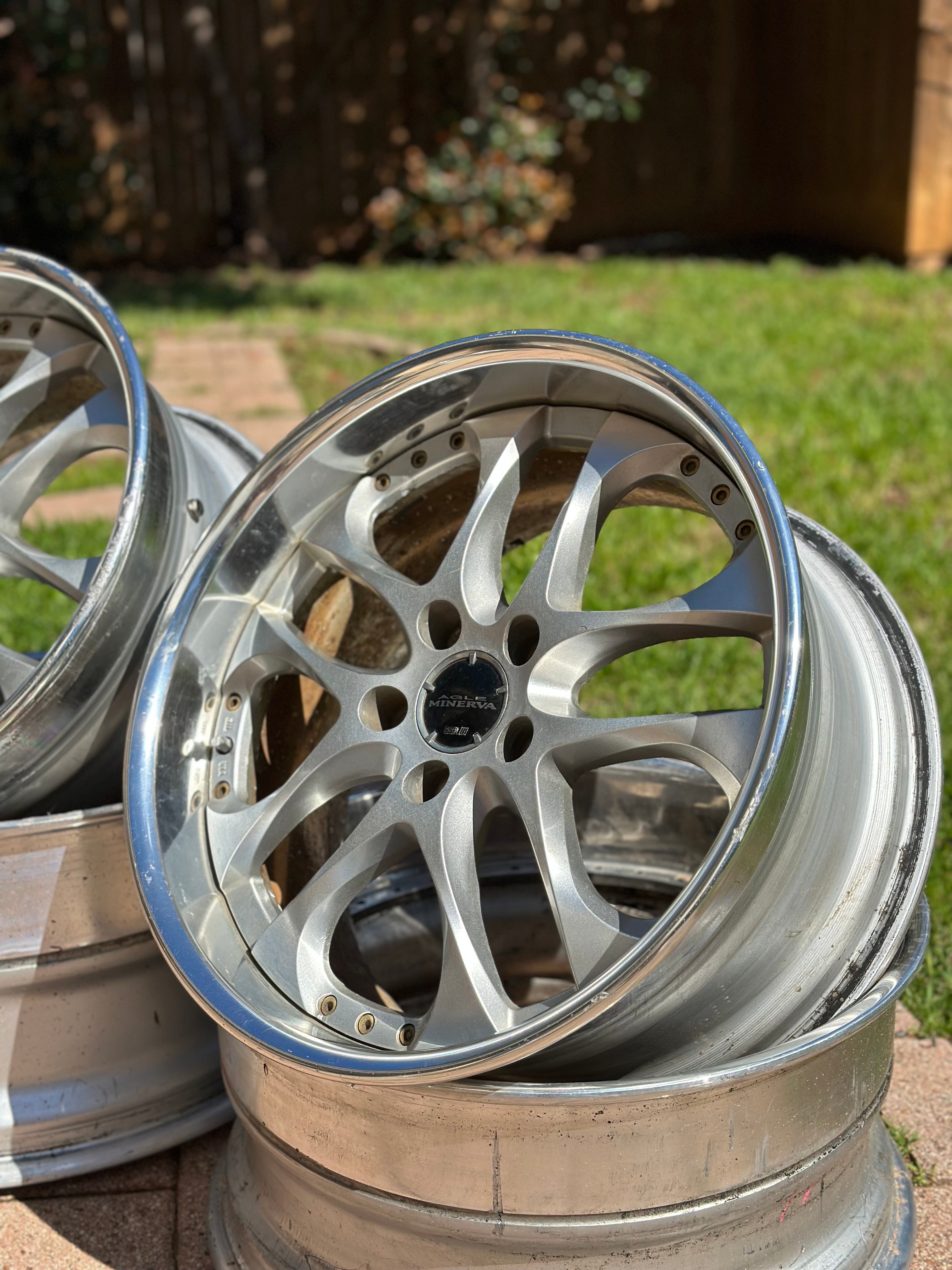 SSR Minerva 18 inch 9+37 5x114.3 Pair