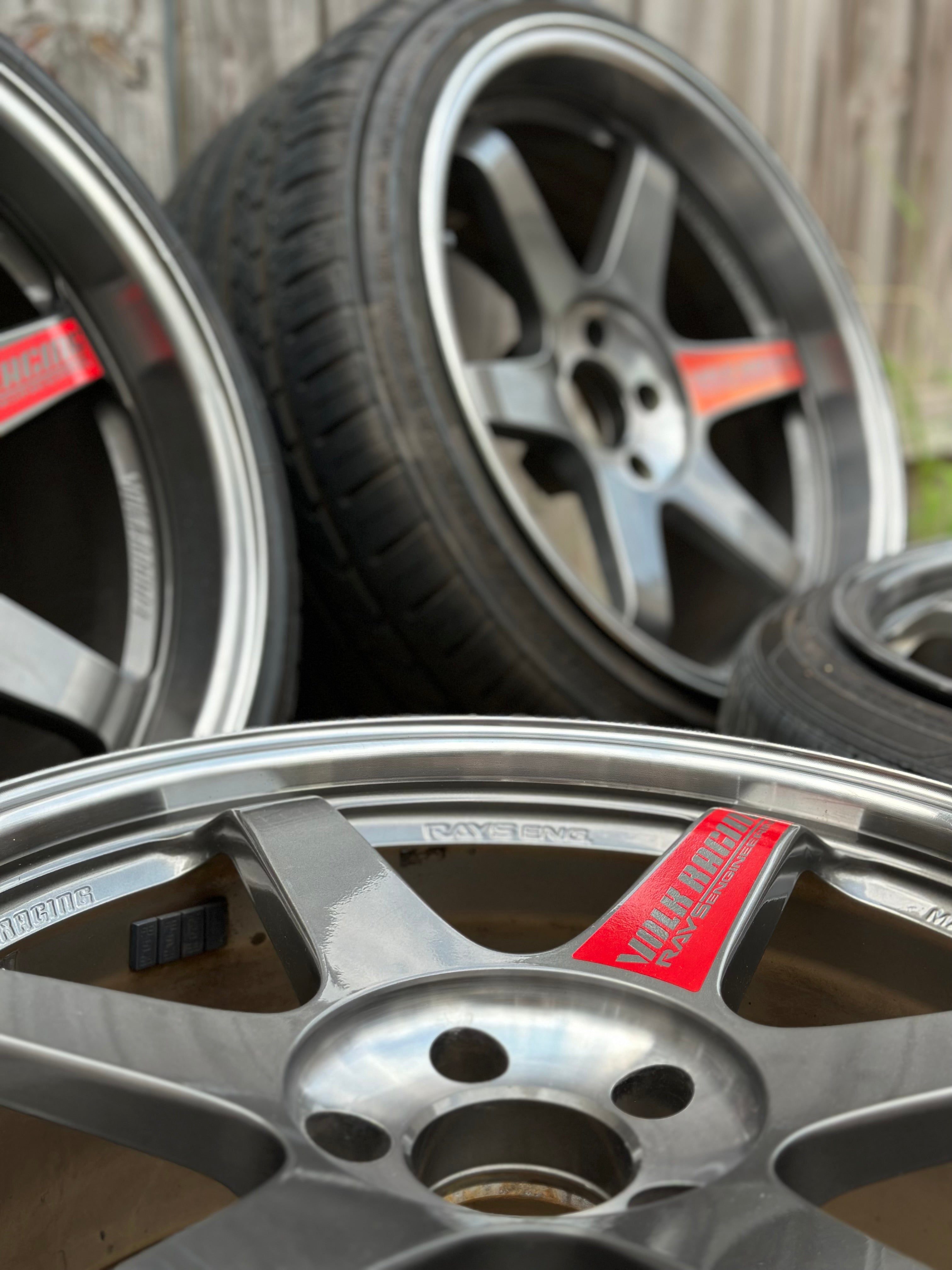 Rays TE37 SL 19 inch 9.5+22 10.5+12 5x114.3
