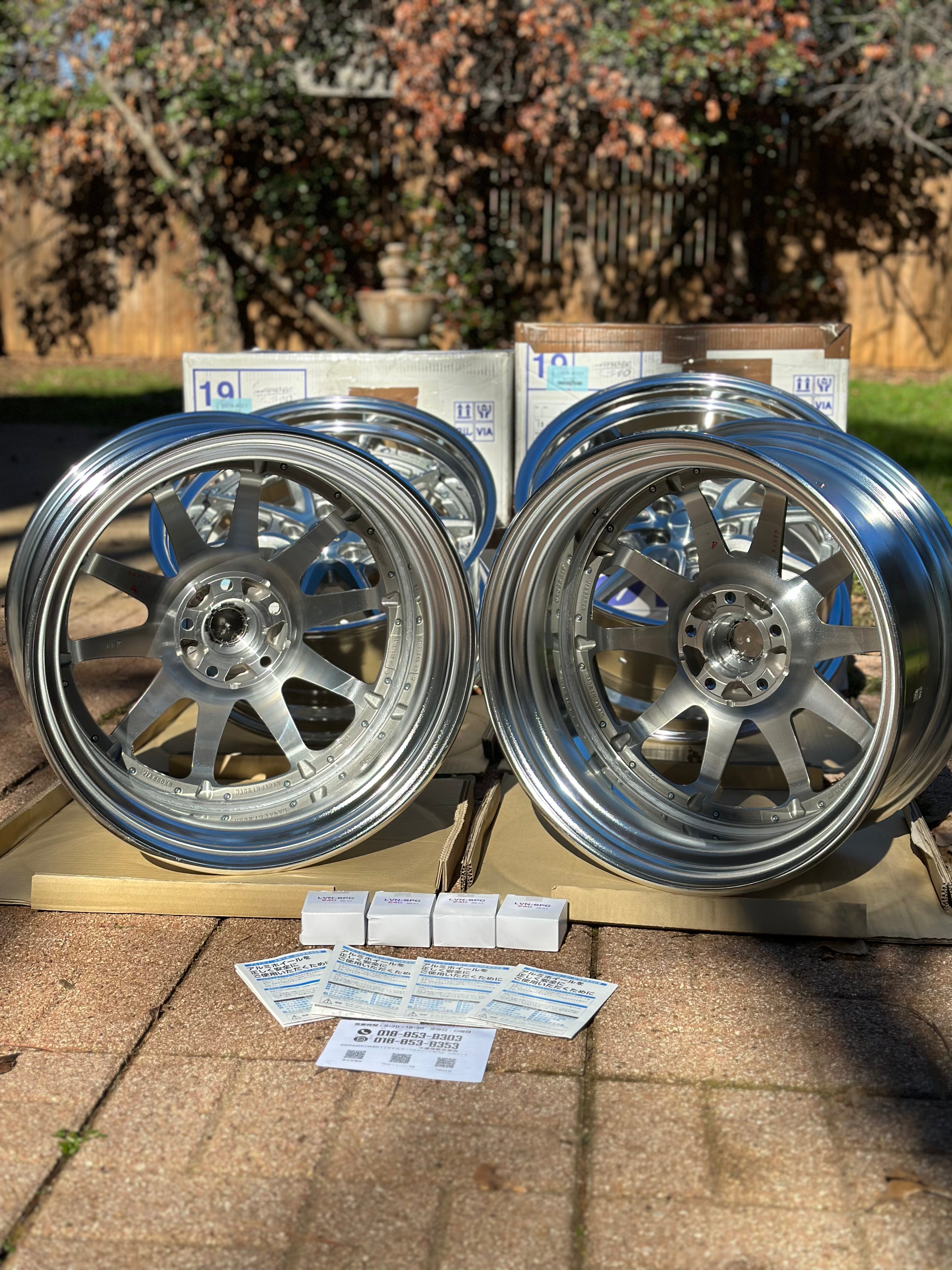 Work LS10 19 inch 9+25 10+25 5x114.3