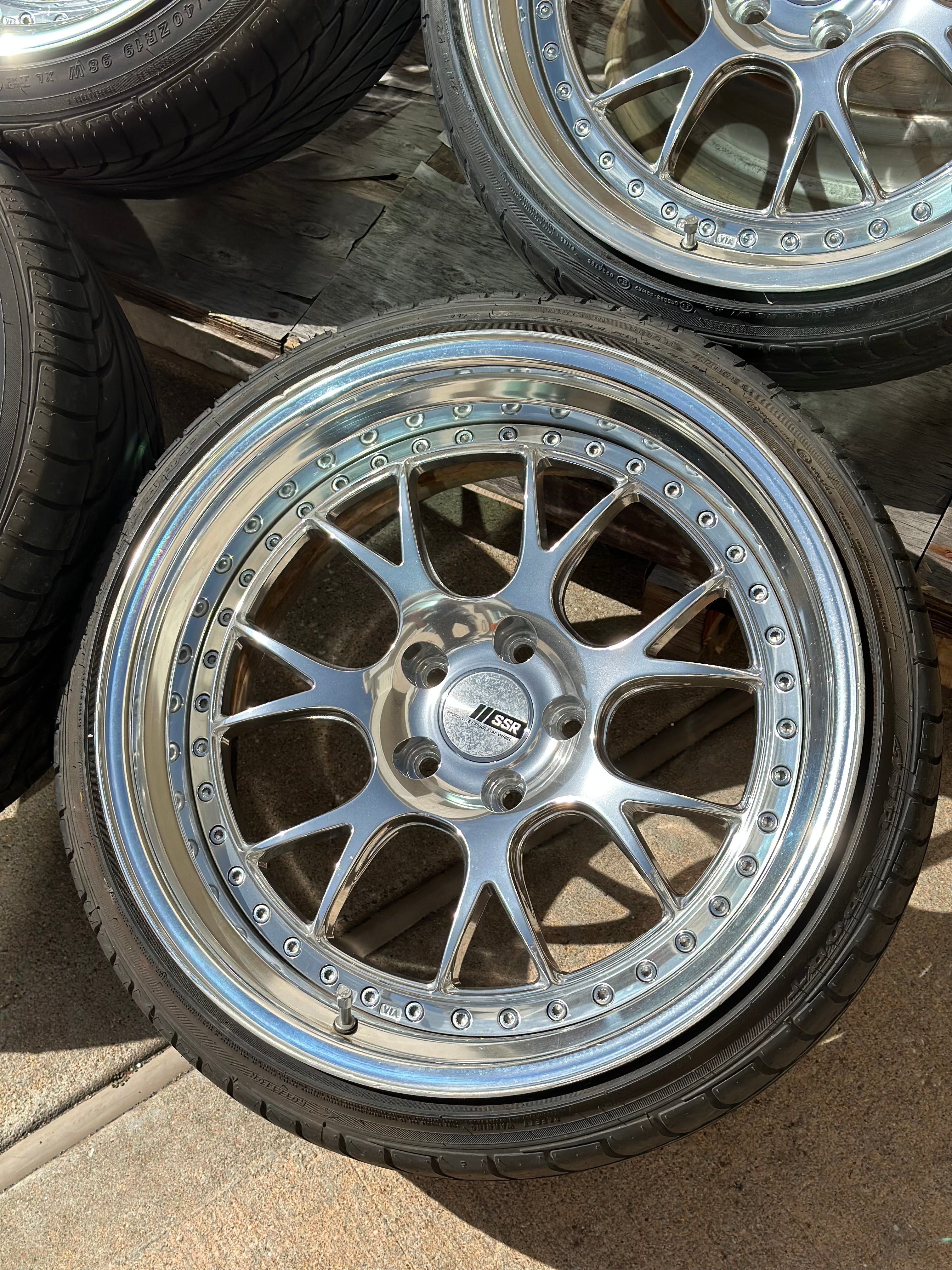 SSR MS3 19 inch 9.5+10 10.5+18 5x114.3