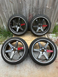 Rays TE37 SL 19 inch 9.5+22 10.5+12 5x114.3