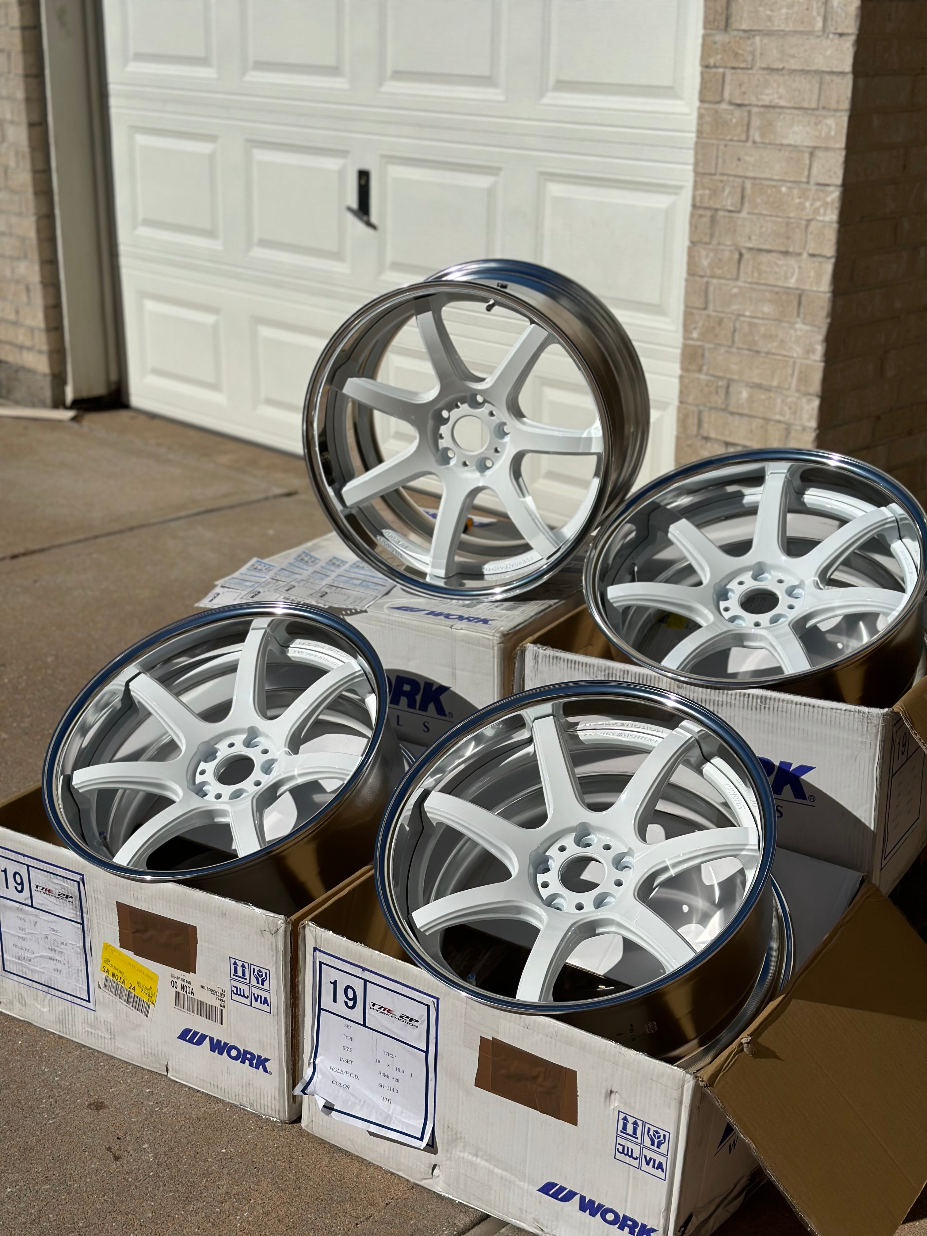 New Work Emotion t7r2p 19 inch 10+20 5x114.3