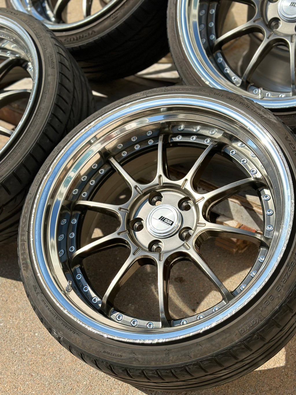 SSR SP5 19 inch 9.5+30 10.5+30 5x114.3