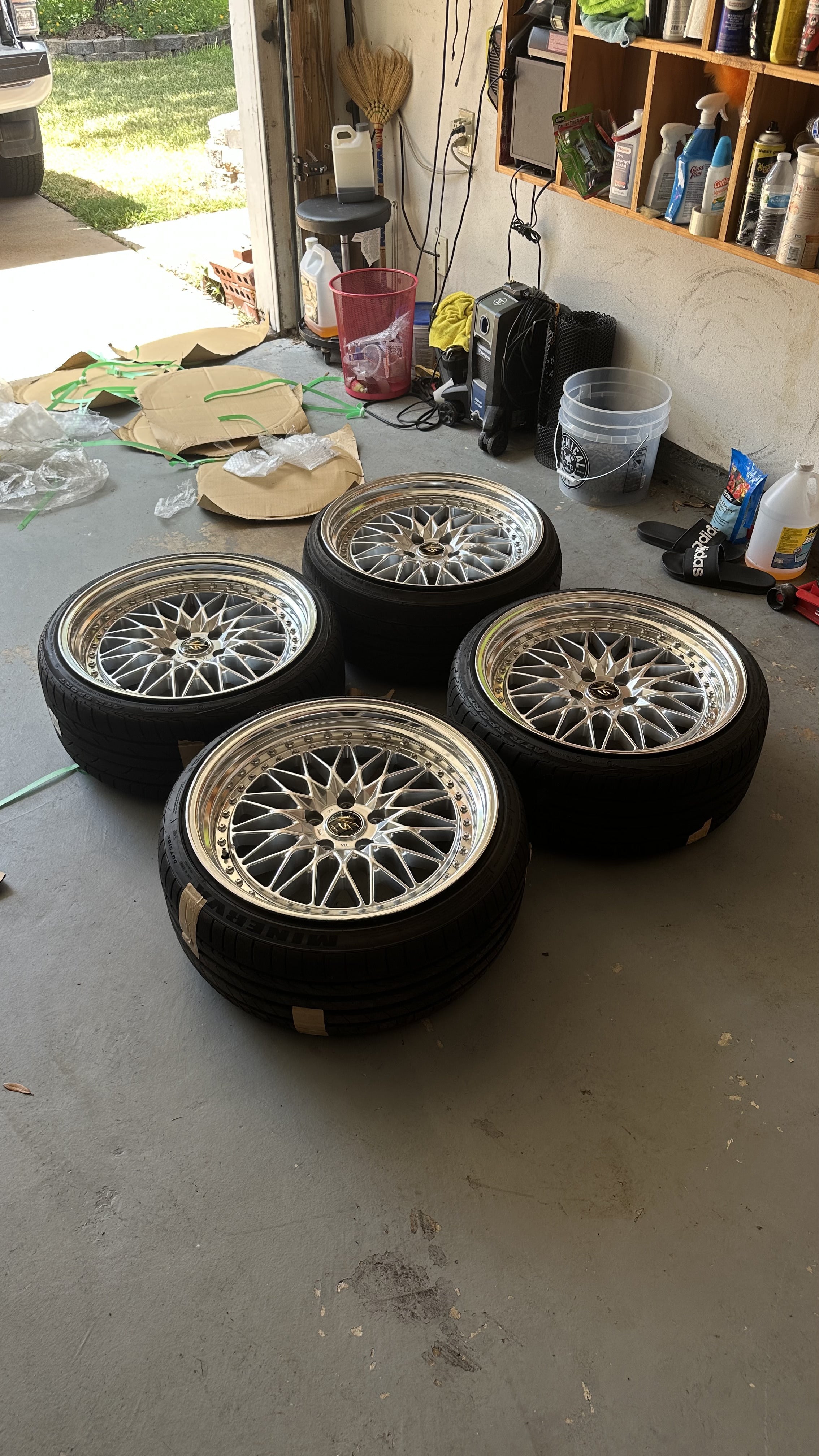 Work VS-XV 19 inch 9+21 9.5+27 5x114.3