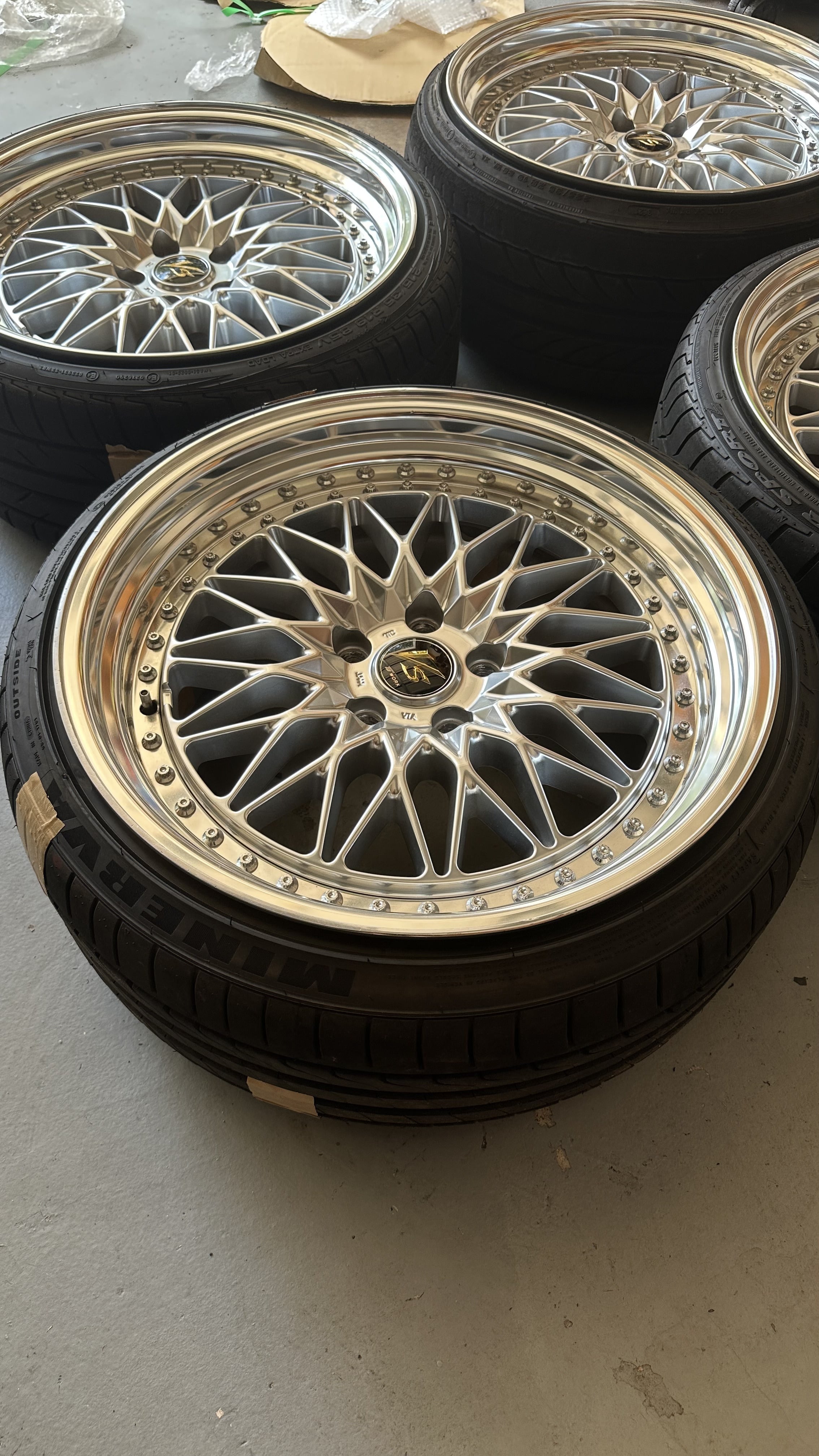 Work VS-XV 19 inch 9+21 9.5+27 5x114.3