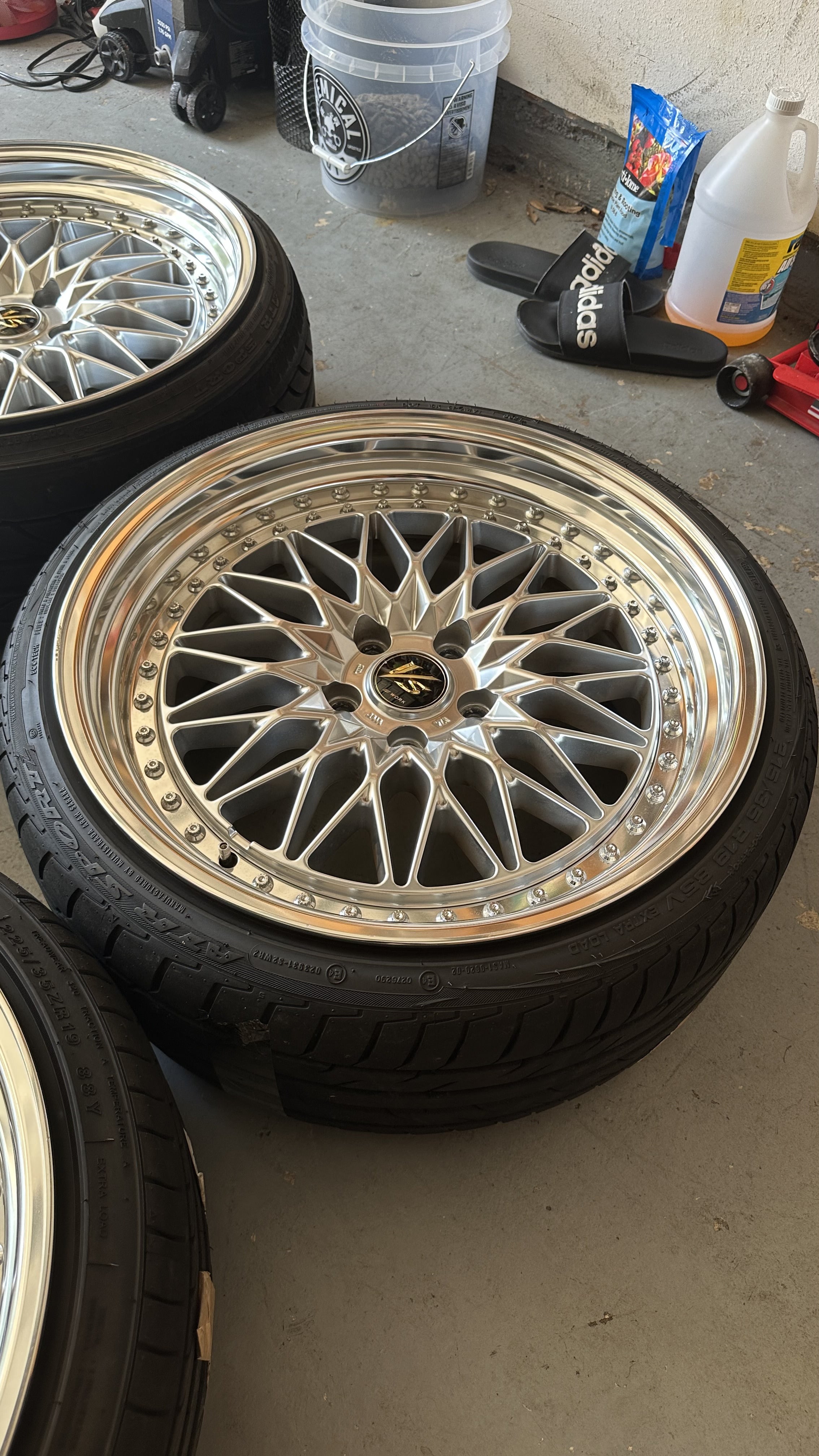 Work VS-XV 19 inch 9+21 9.5+27 5x114.3