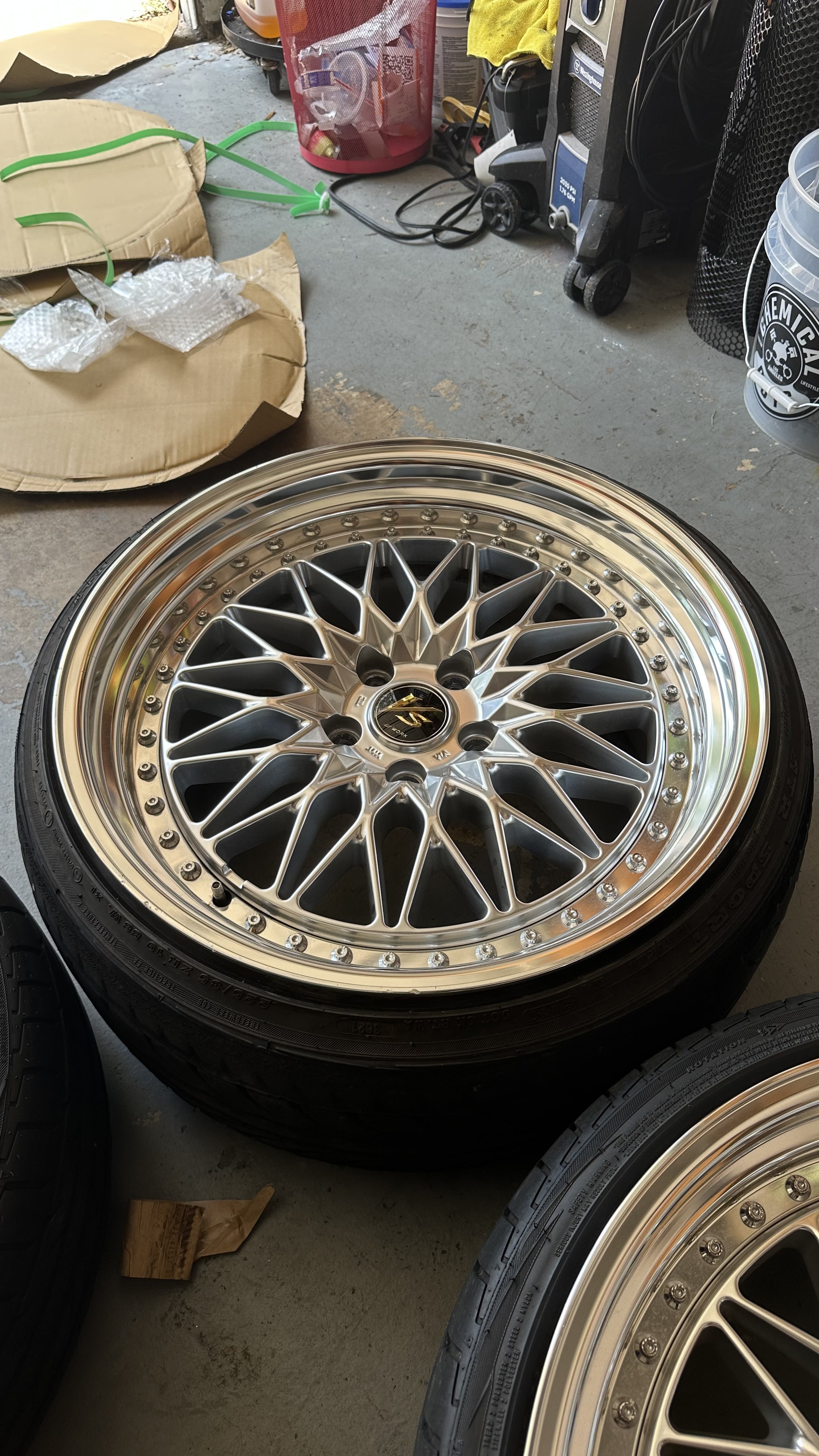 Work VS-XV 19 inch 9+21 9.5+27 5x114.3