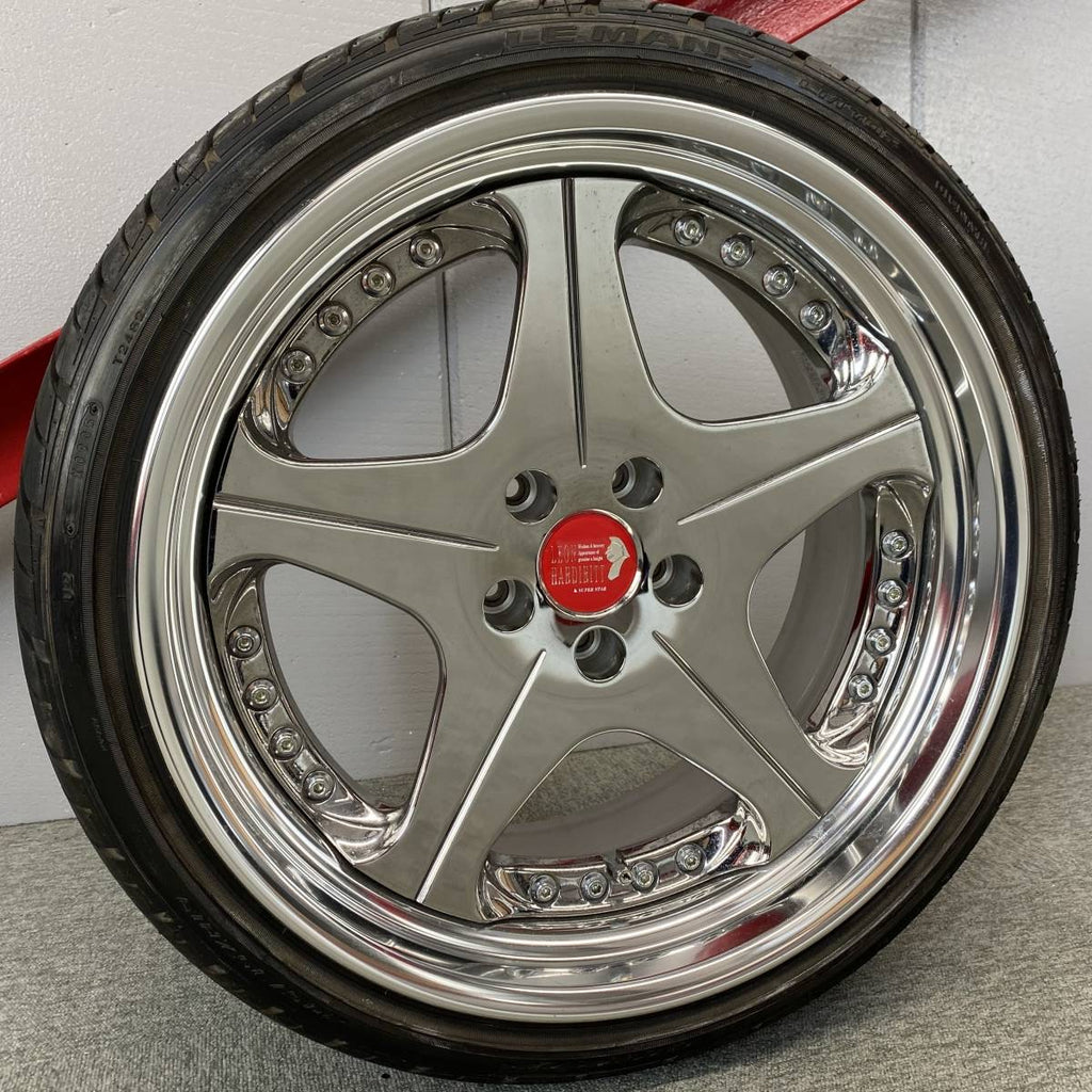 Leon hardiritt Orden 19 inch 9.5+5 11.5-8 5x114.3 BBK compatible