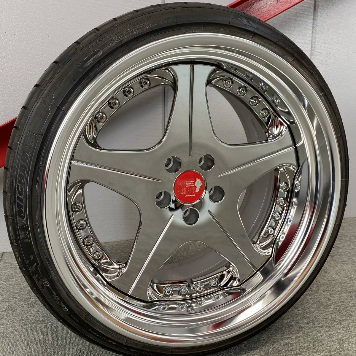 Leon hardiritt Orden 19 inch 9.5+5 11.5-8 5x114.3 BBK compatible